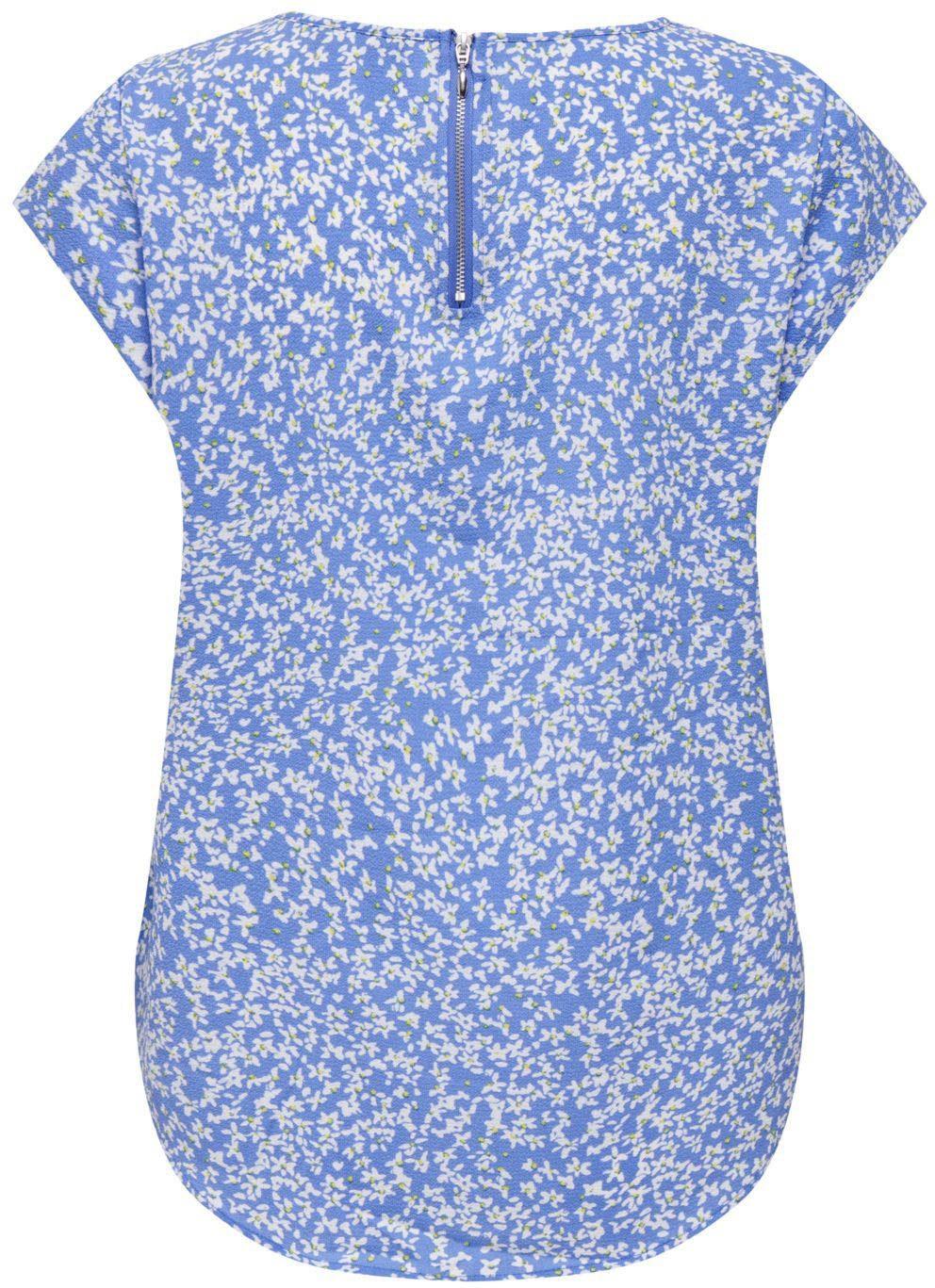 Only Shirtblouse ONLVIC S/S AOP TOP NOOS PTM