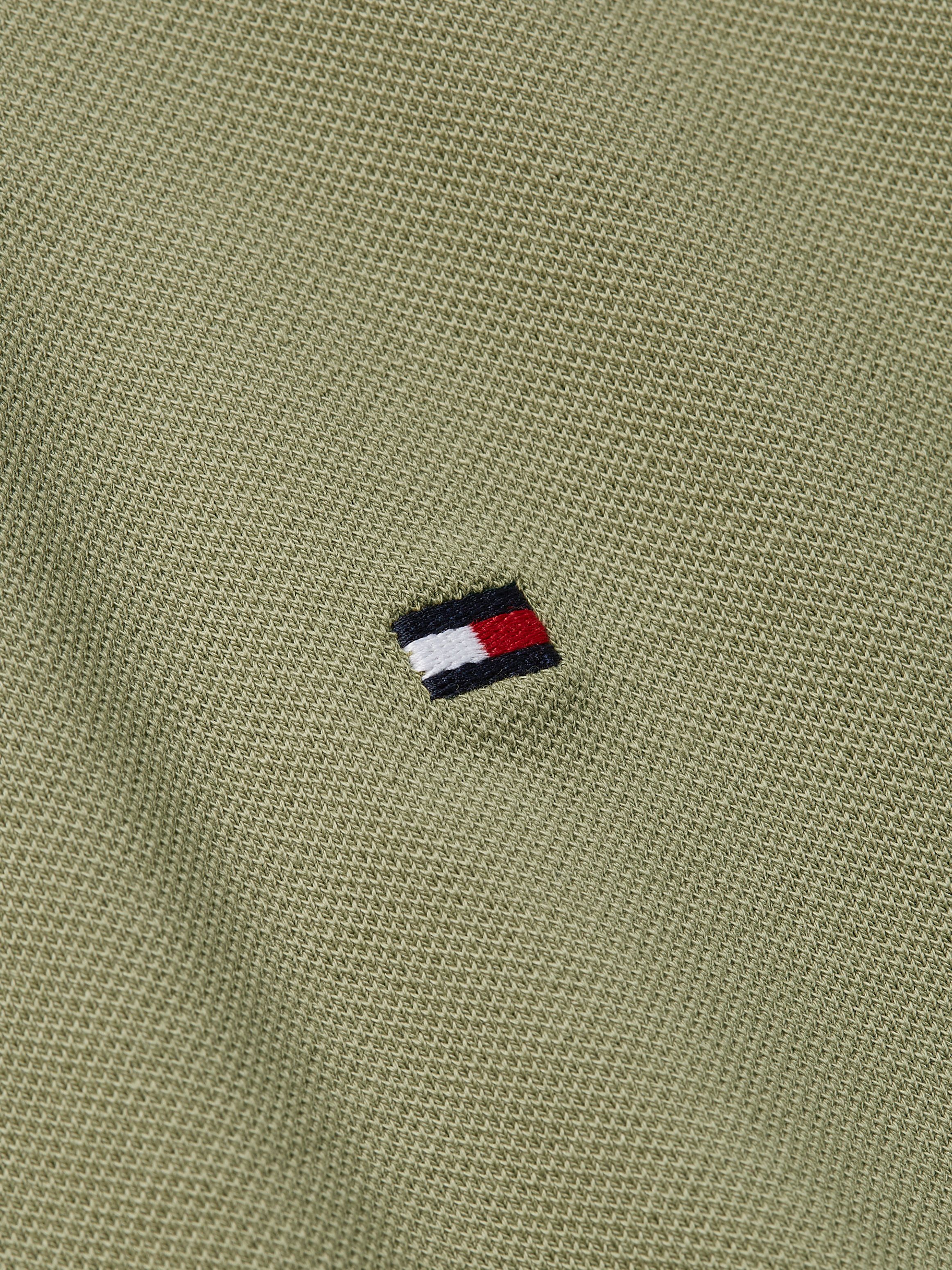 Tommy Hilfiger Poloshirt 1985 SLIM POLO van iets gestructureerd piqué