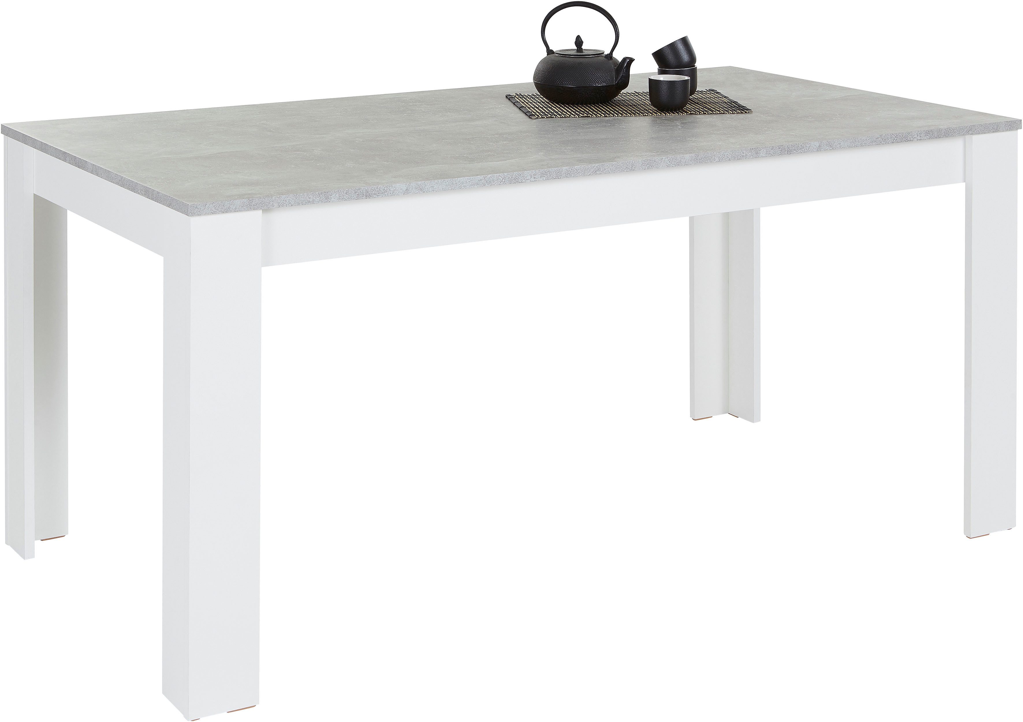 Home affaire Eettafel Milano Eettafel breedte 160 cm (1 stuk)