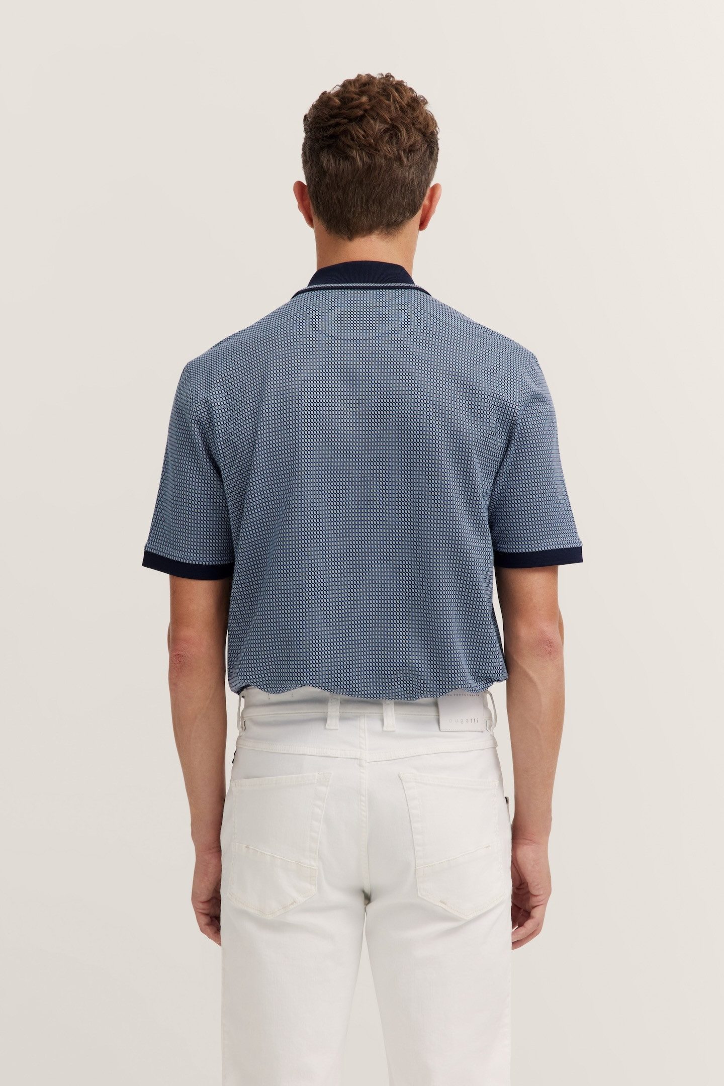 Bugatti Poloshirt gemaakt van katoen