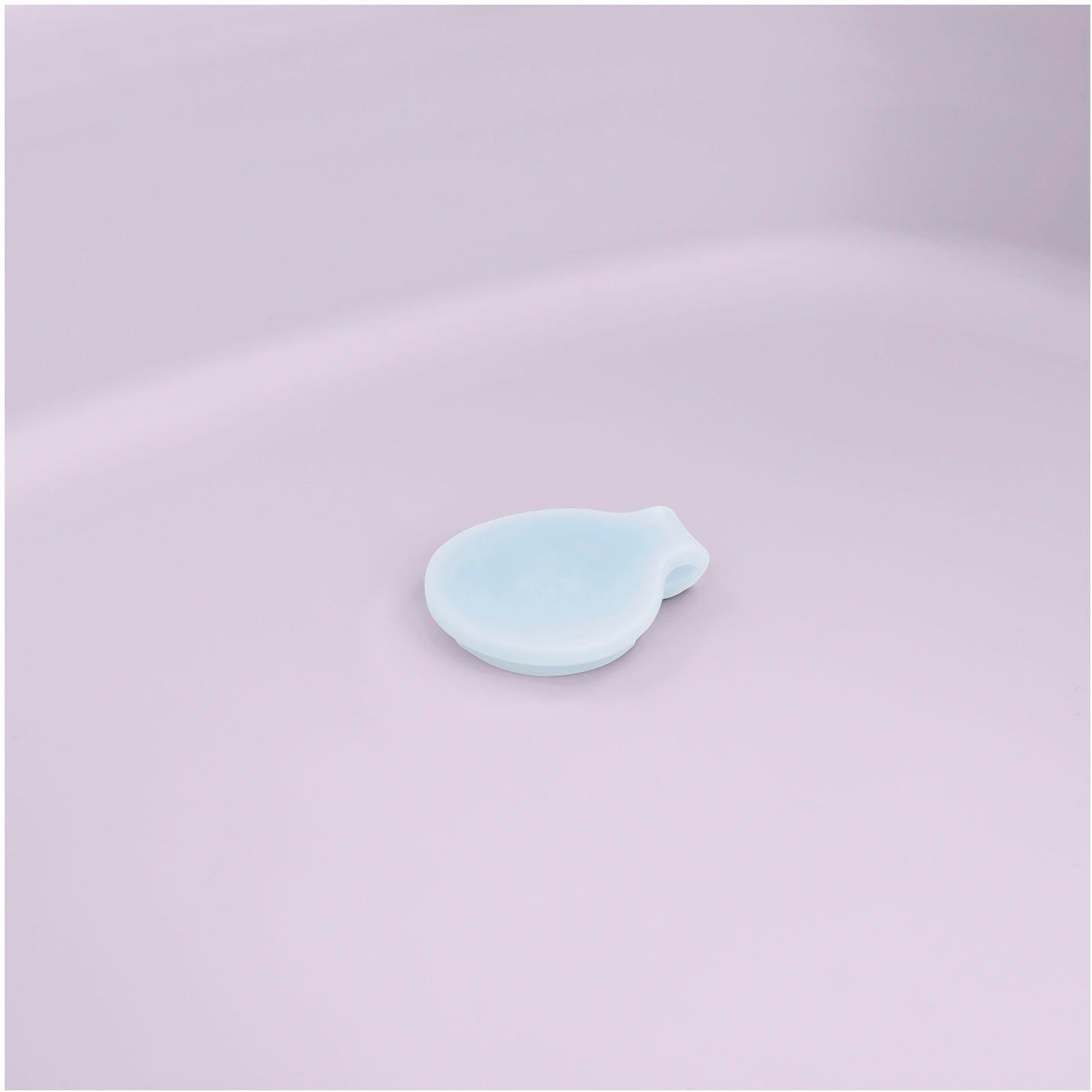 Hauck Babybadje Wash N Fold M, Lavender Vouwbad met watertemperatuurmeting aan de afvoerstop