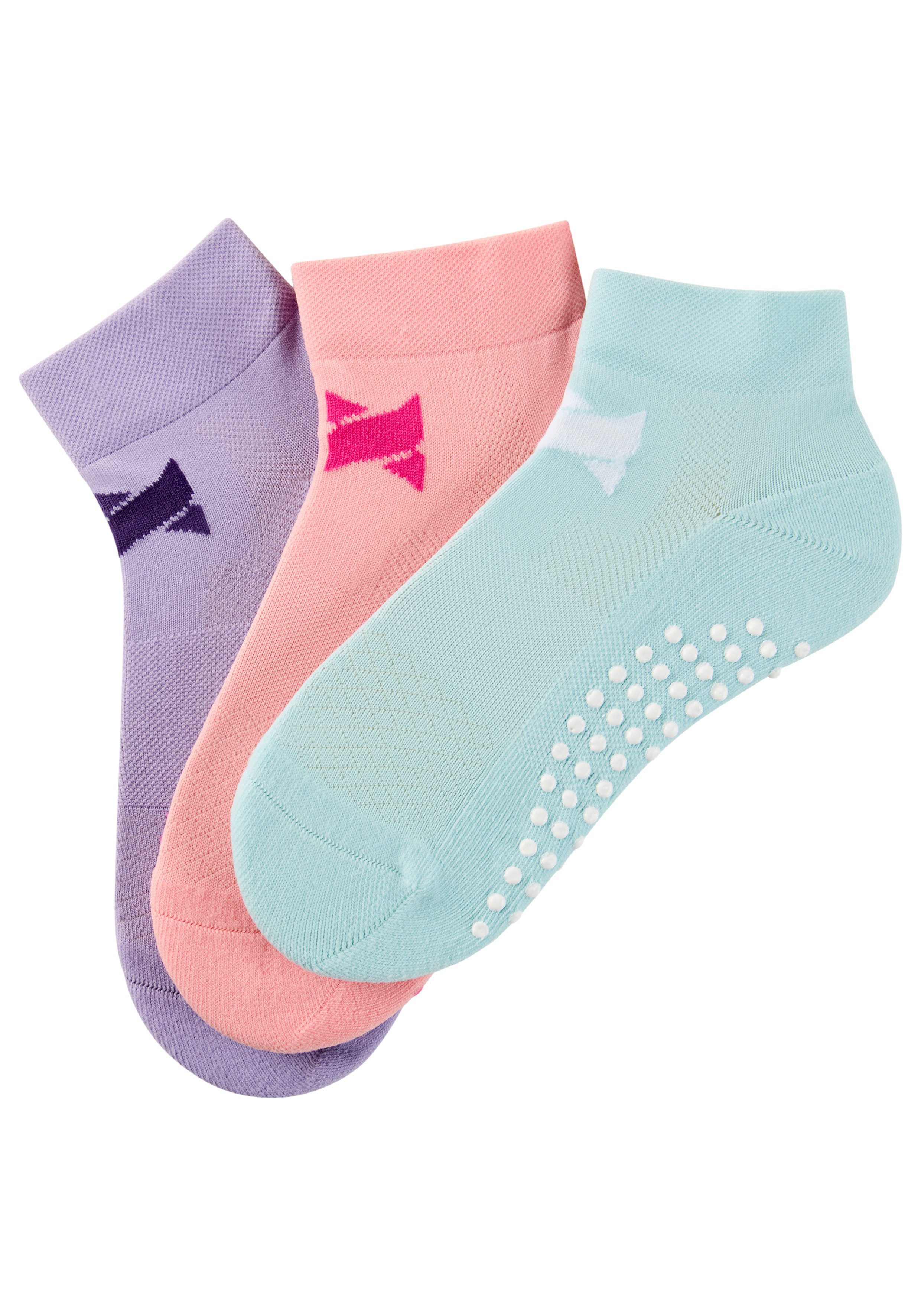 XTREME sockswear ABS-sokken Panther Yoga-Socks (set, 3 paar)