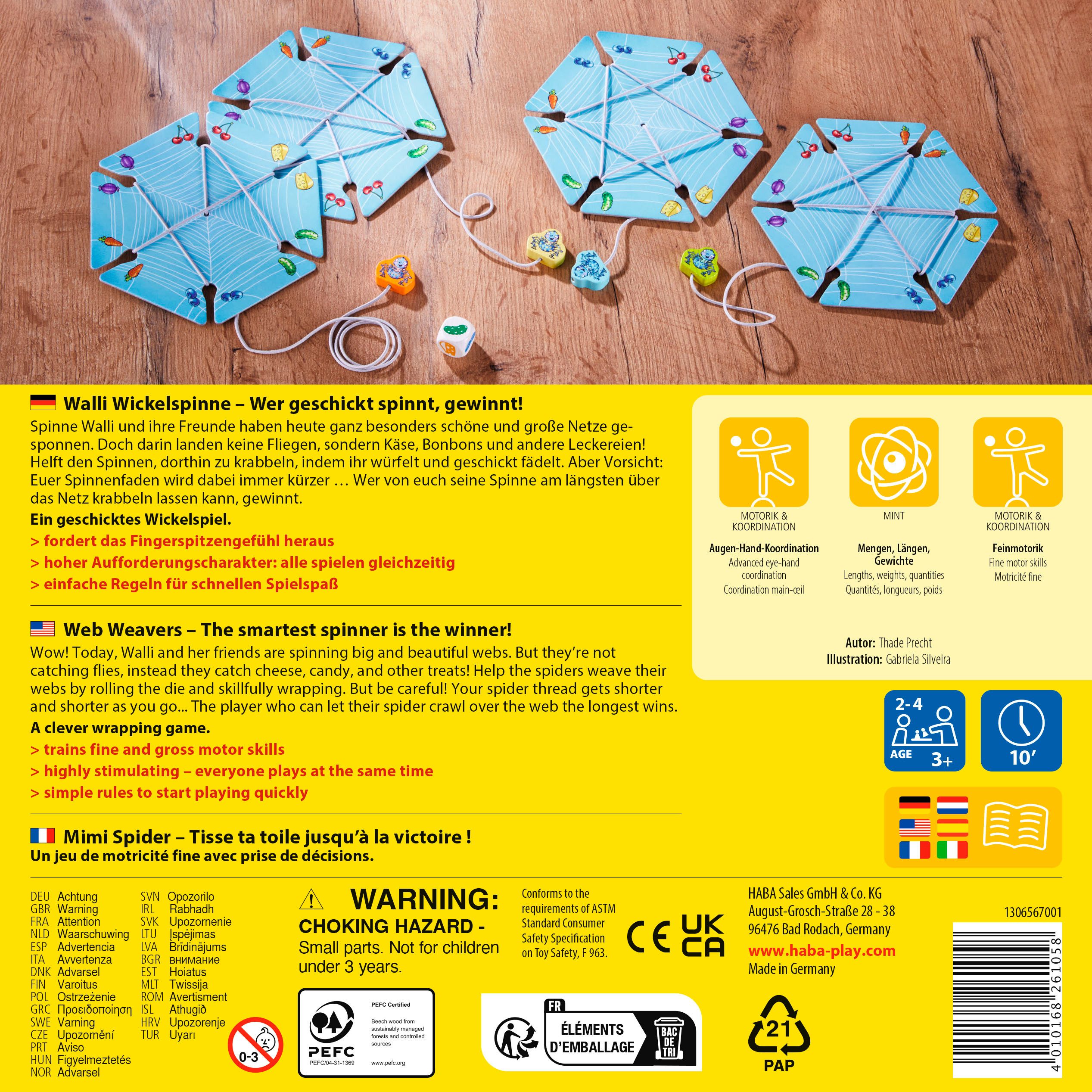 Haba Spel Walter wikkelspin