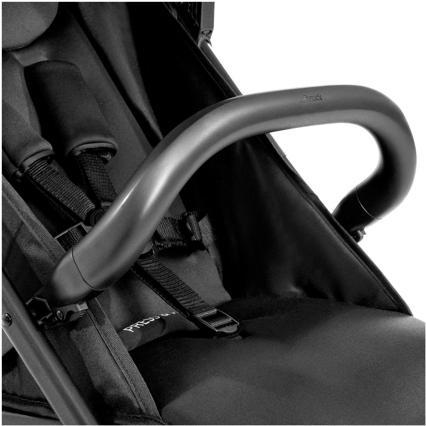 Hauck Kinder-buggy Rapid 4D Air, black met verlengbaar 3-zones zonnescherm