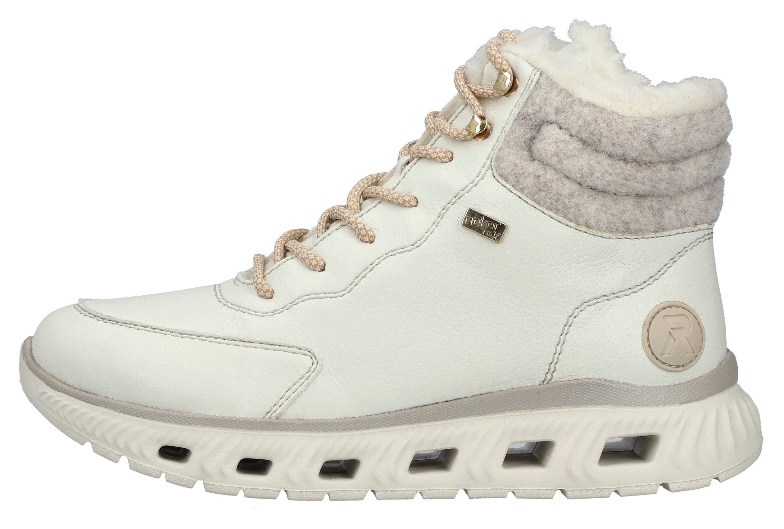 R-Rieker Winterlaarzen met gepolsterde textiele binnenzool dankzij memosoft