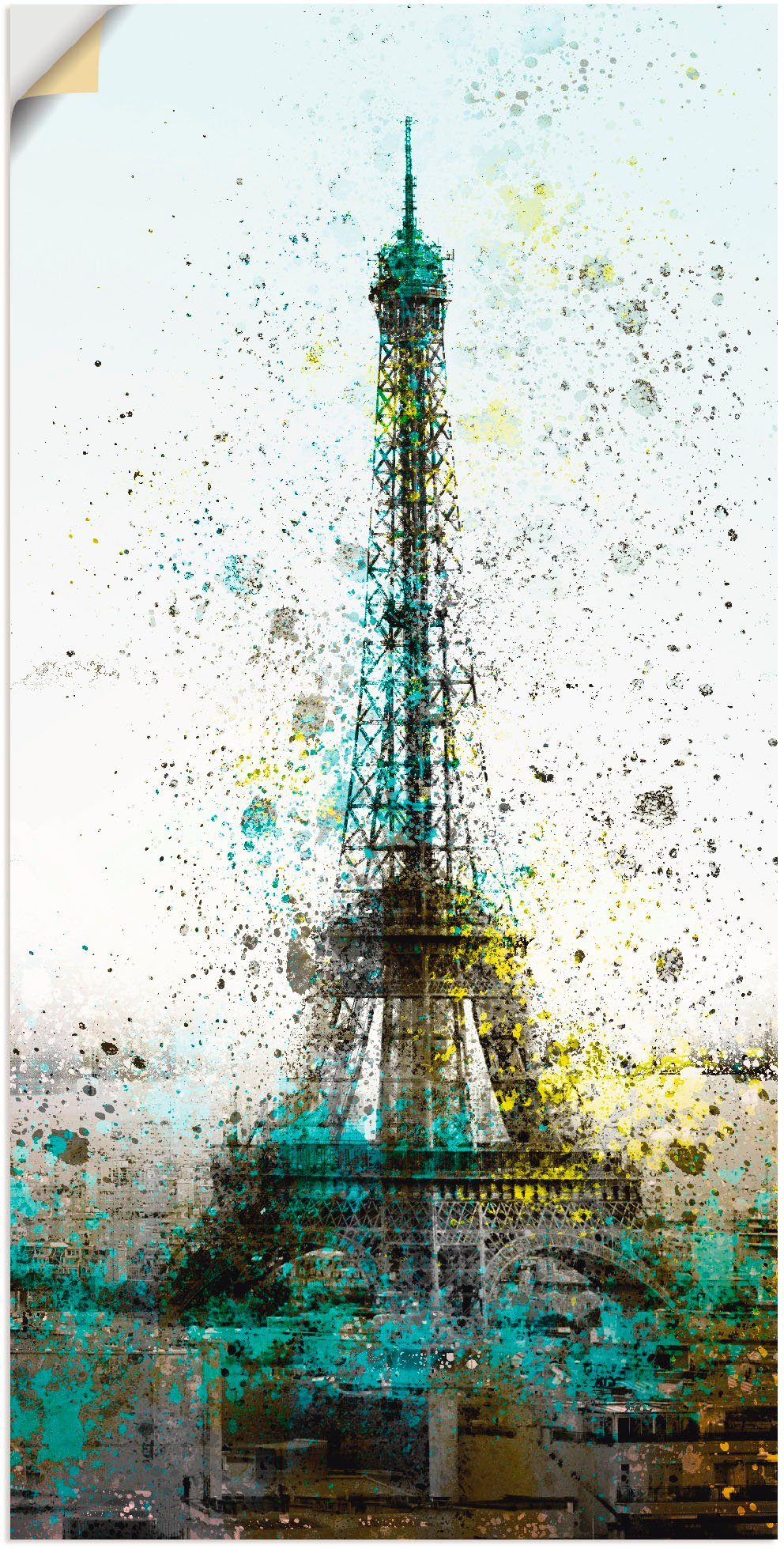 Artland Wandfolie Parijs Eiffeltoren I