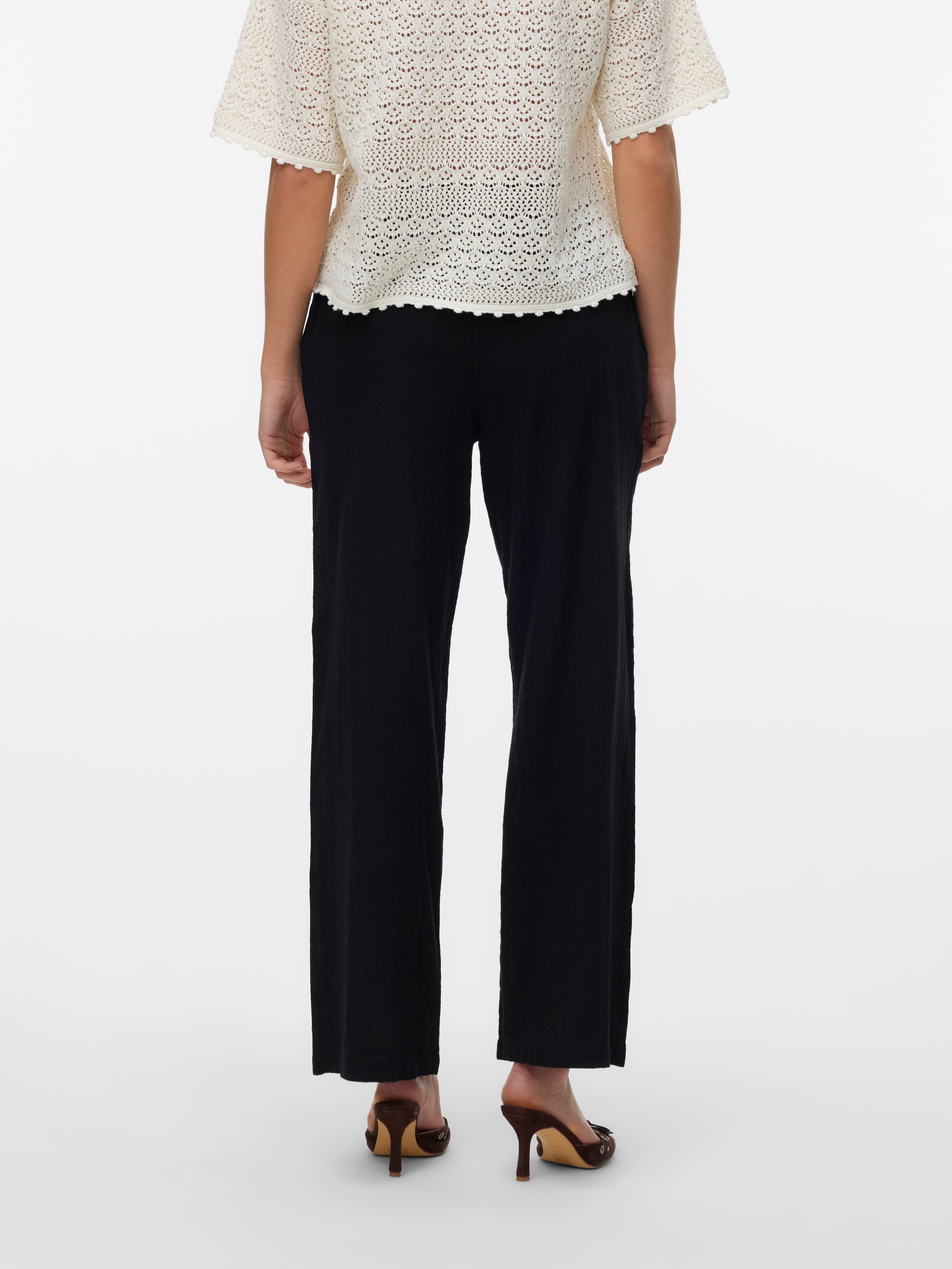Vero Moda Comfortbroek VMCAIA MW WIDE PANT WVN NOOS
