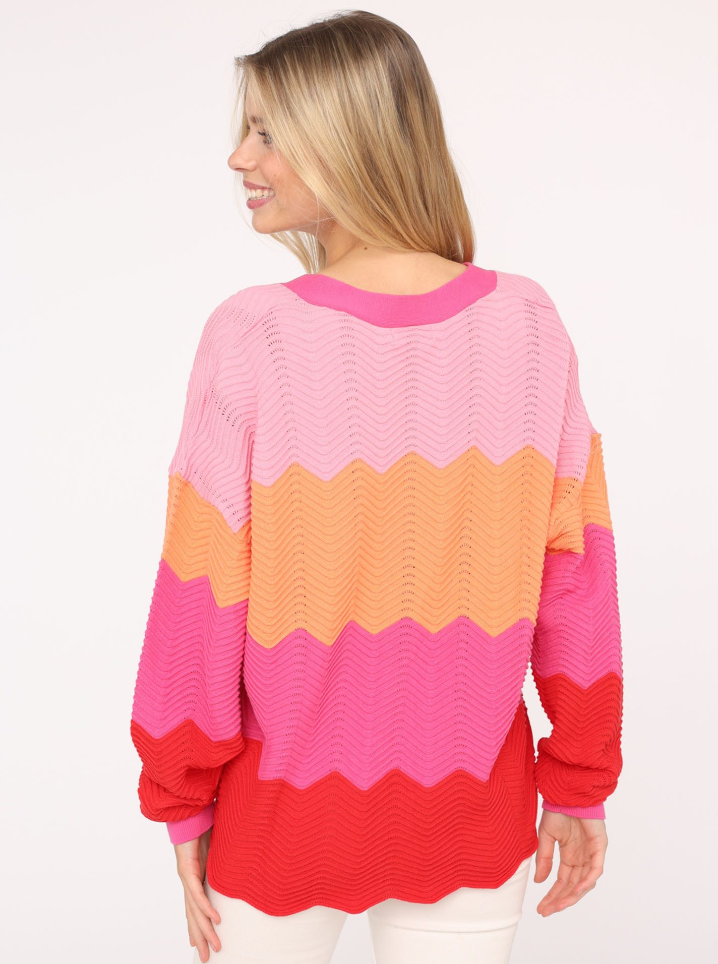 Zwillingsherz Vest Blok Golven