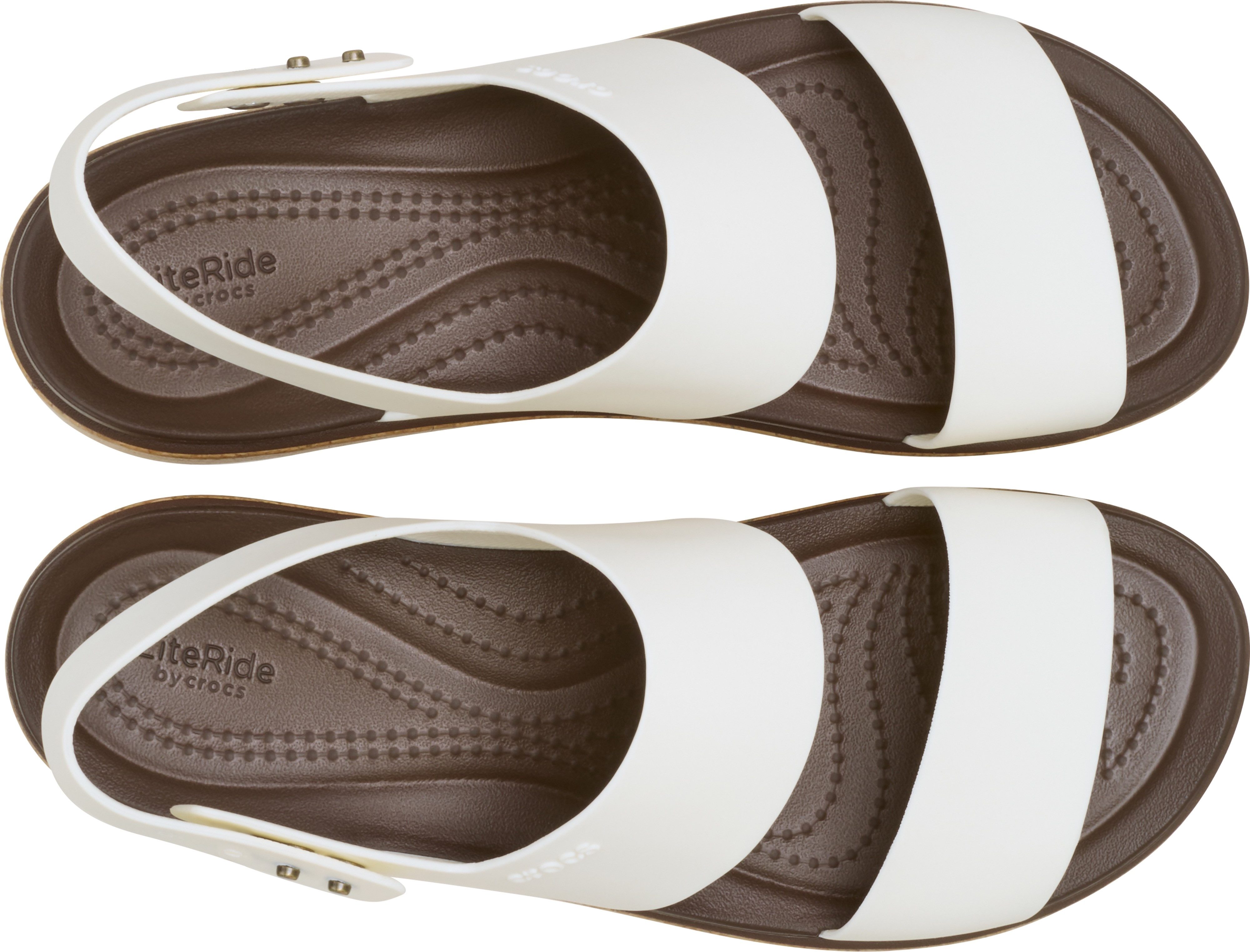 Crocs Sleehaksandaaltjes Brooklyn Cork Low Wedge