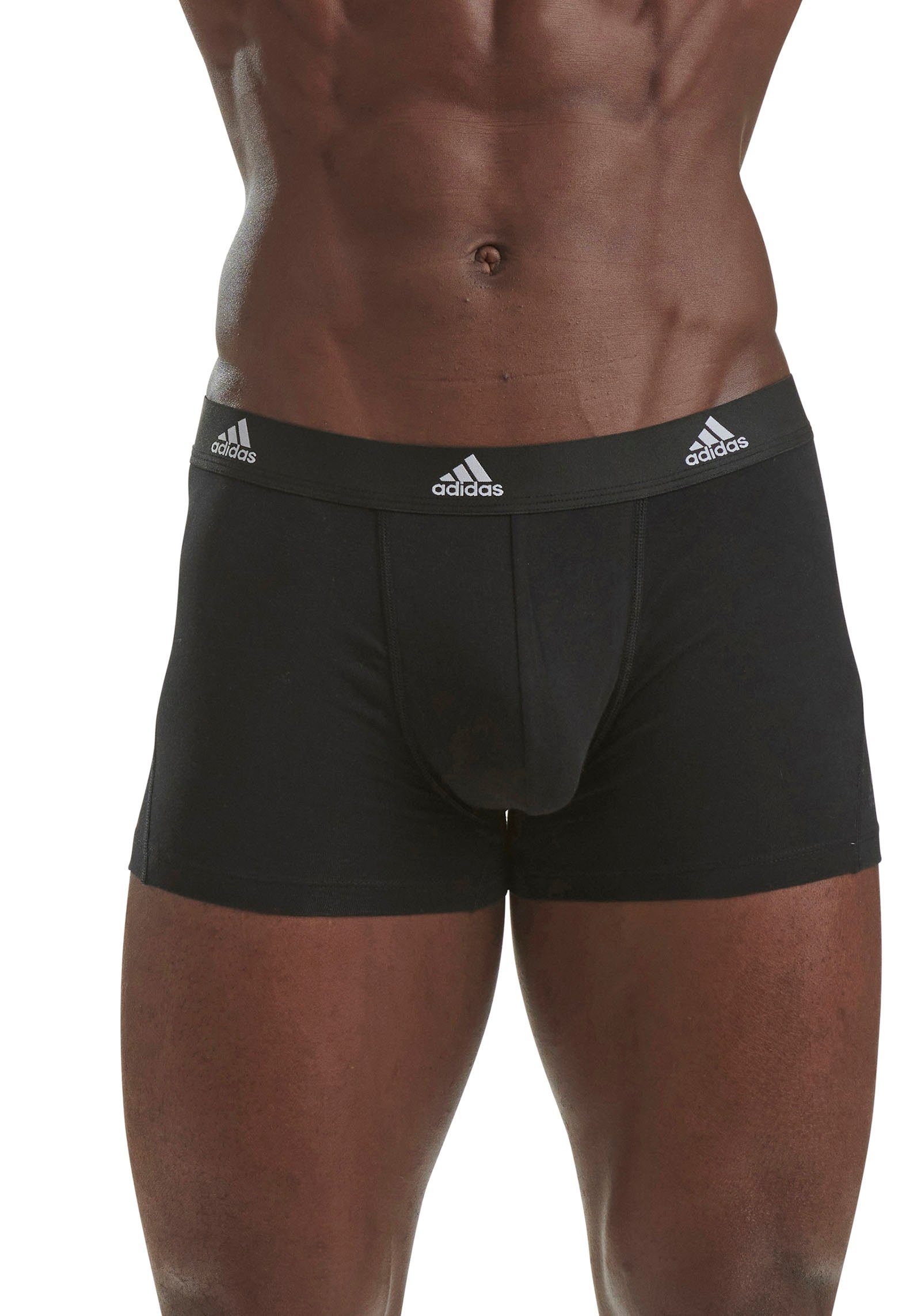 adidas Sportswear Boxershort "Active Flex Cotton" met zachte naadverwerking en tonale logo (3 stuks)