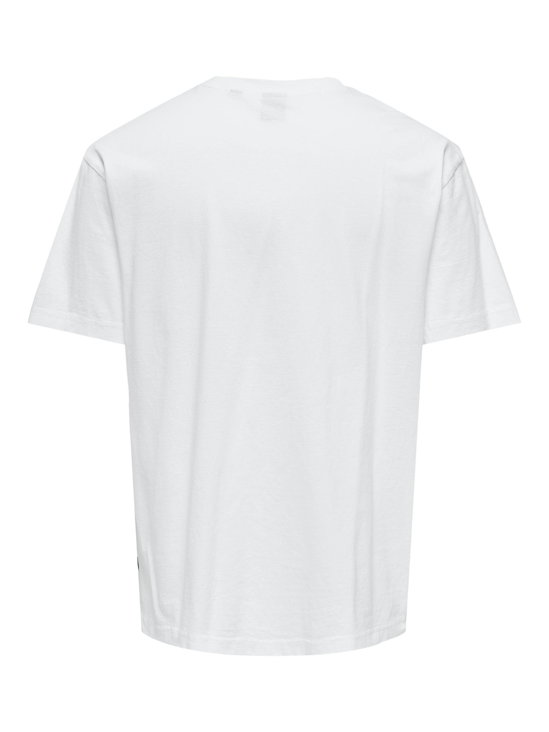 ONLY & SONS Shirt met print ONSCLASSIQUES OVZ SS TEE