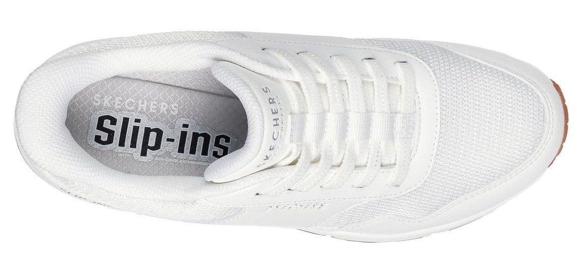 Skechers Slip-on sneakers UNO-SIMPLIFIED SLIP-IN , wedge sneaker, slipper met geïntegreerde slip-ins technologie