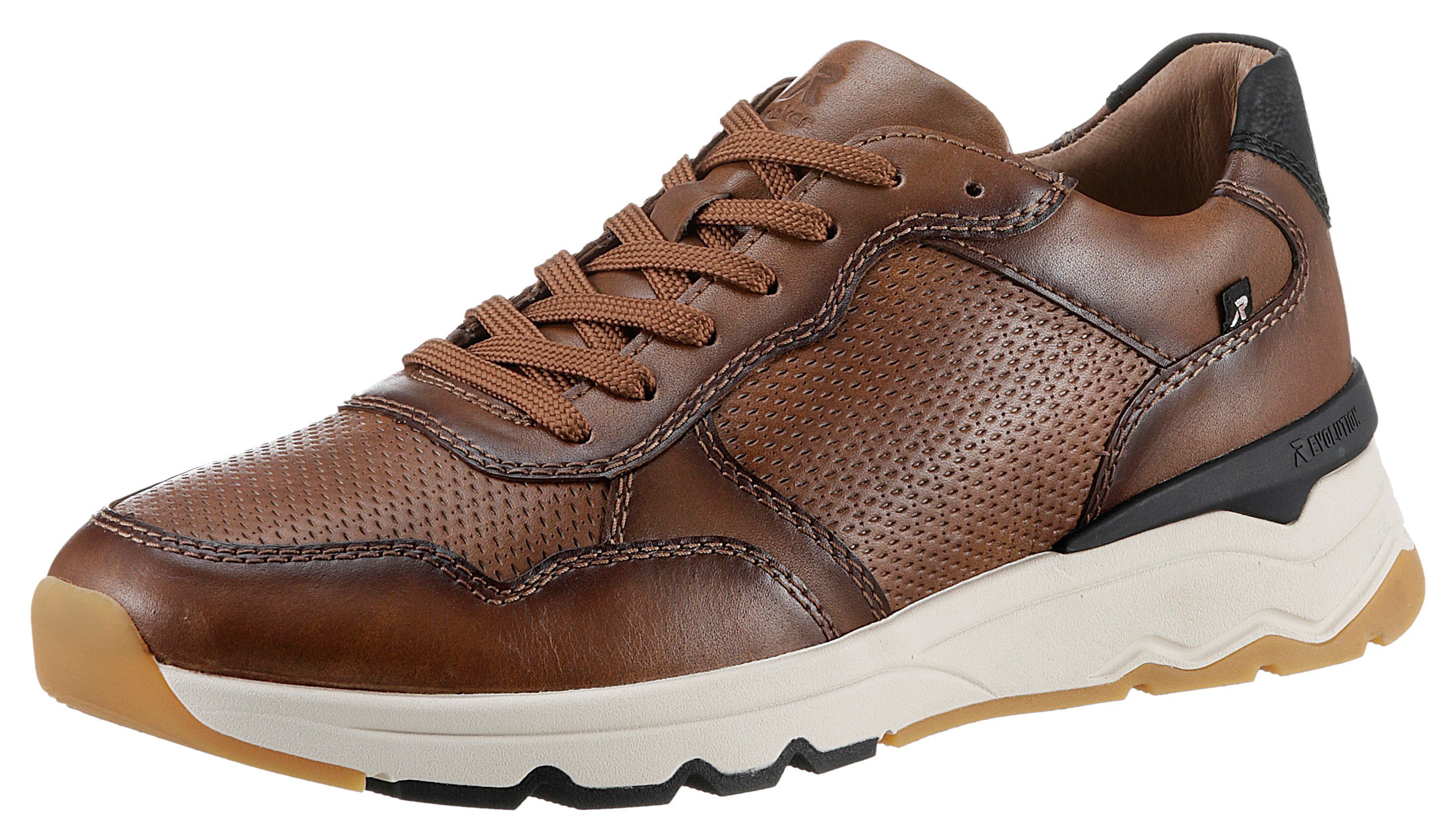 Rieker EVOLUTION Sneakers met gepolsterde schaprand, vrijetijdsschoen, halve schoen, veterschoen