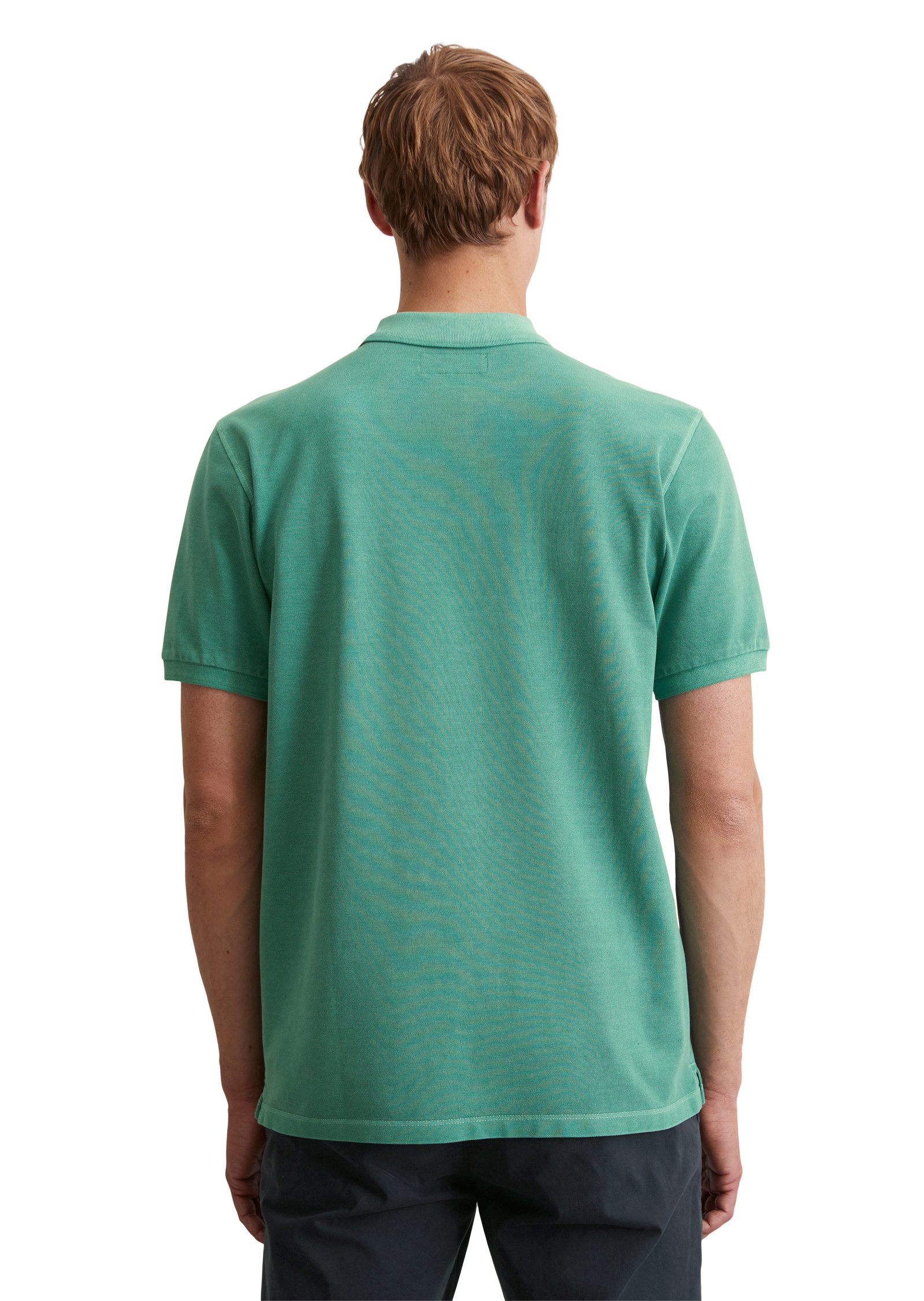 Marc O'Polo Poloshirt van piqué (MOP casual heren poloshirt)