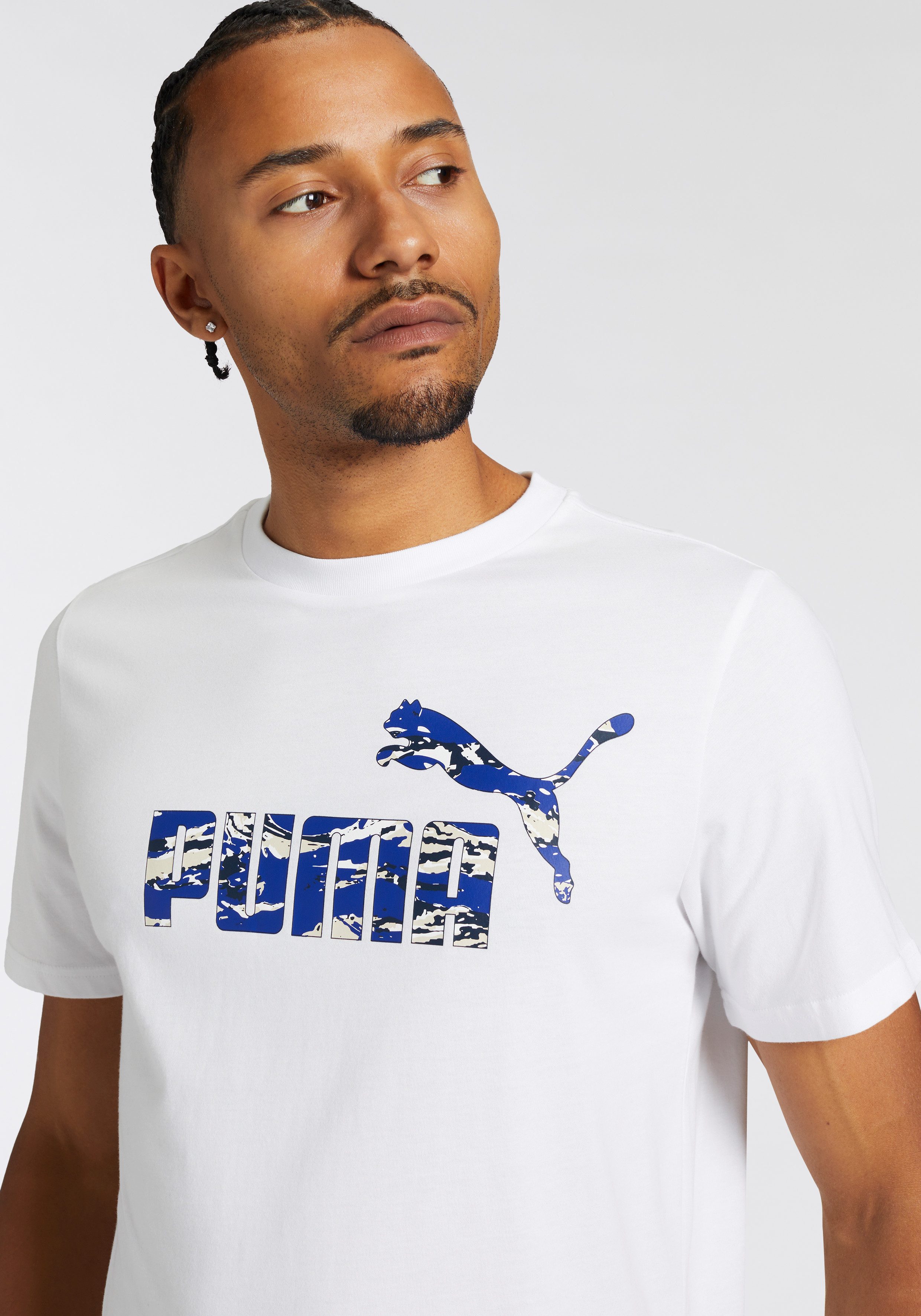 PUMA T-shirt ESS+ CAMO GRAPHIC TEE