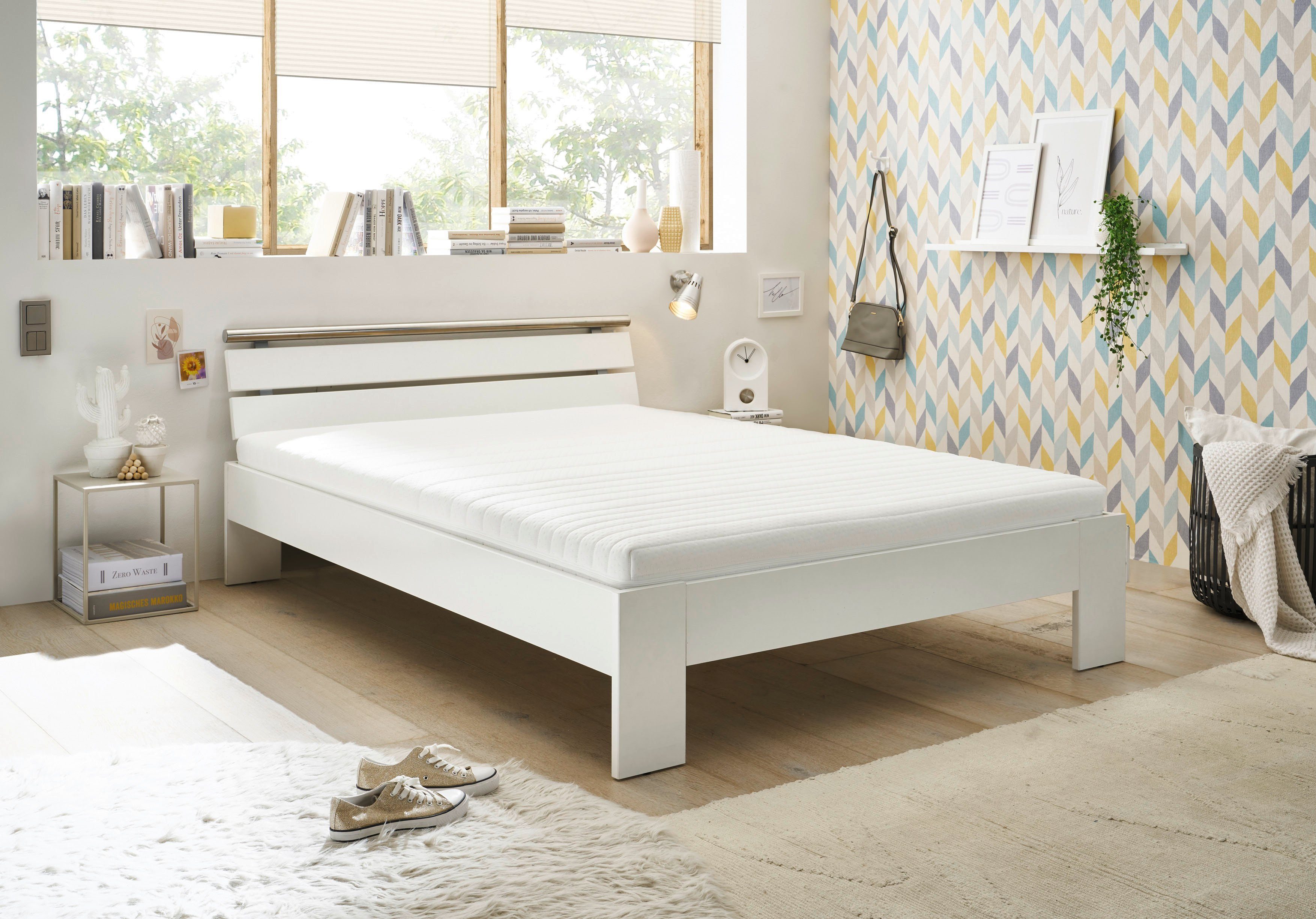 Schlafkontor Futonbed Nizza Breedte 140 cm, met XXL draagvermogen tot 200 kg
