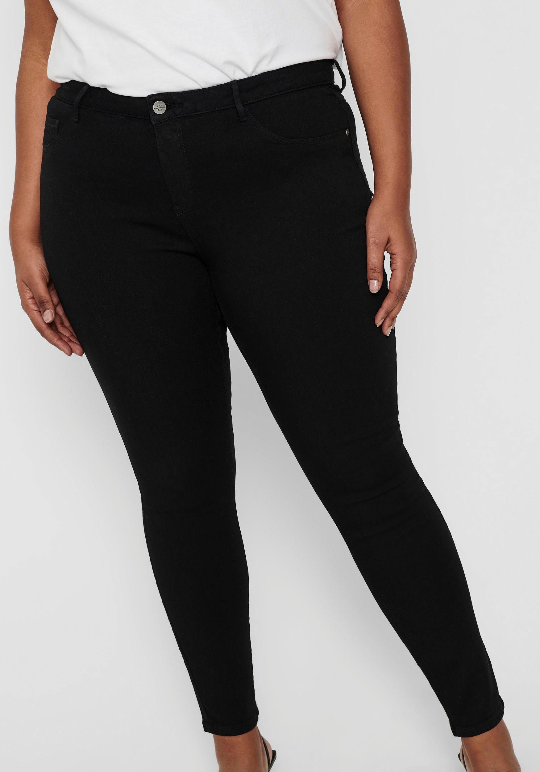ONLY CARMAKOMA Skinny fit jeans CARTHUNDER PUSH UP REG SK JNS