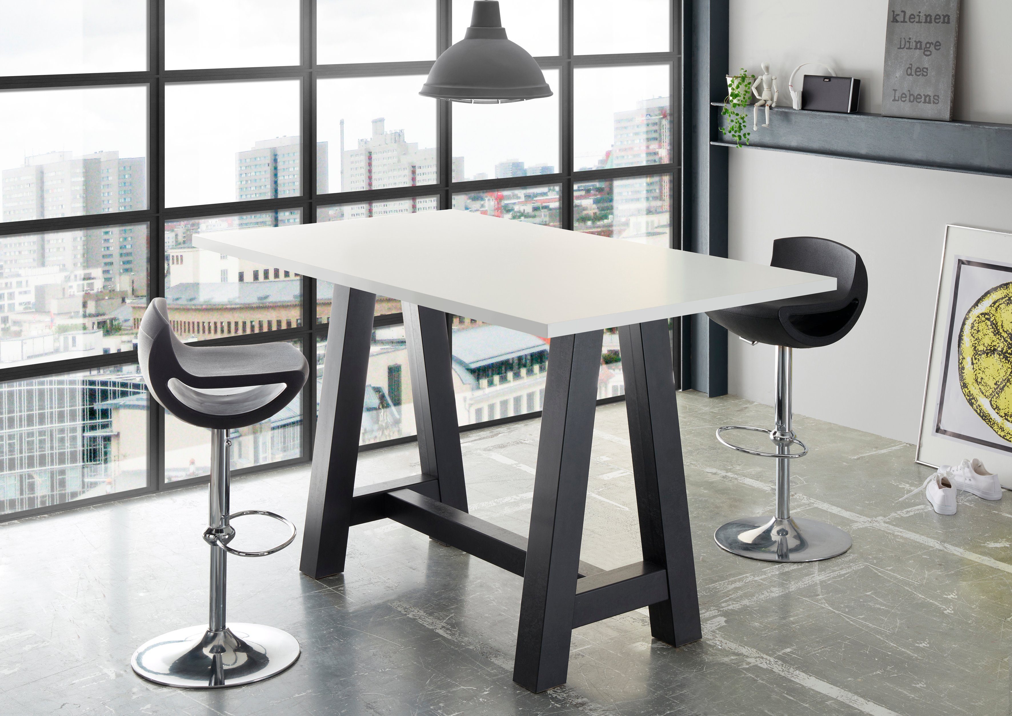 Mäusbacher Bartafel Frame in A-model (breedte 120, 140 of 160 cm)