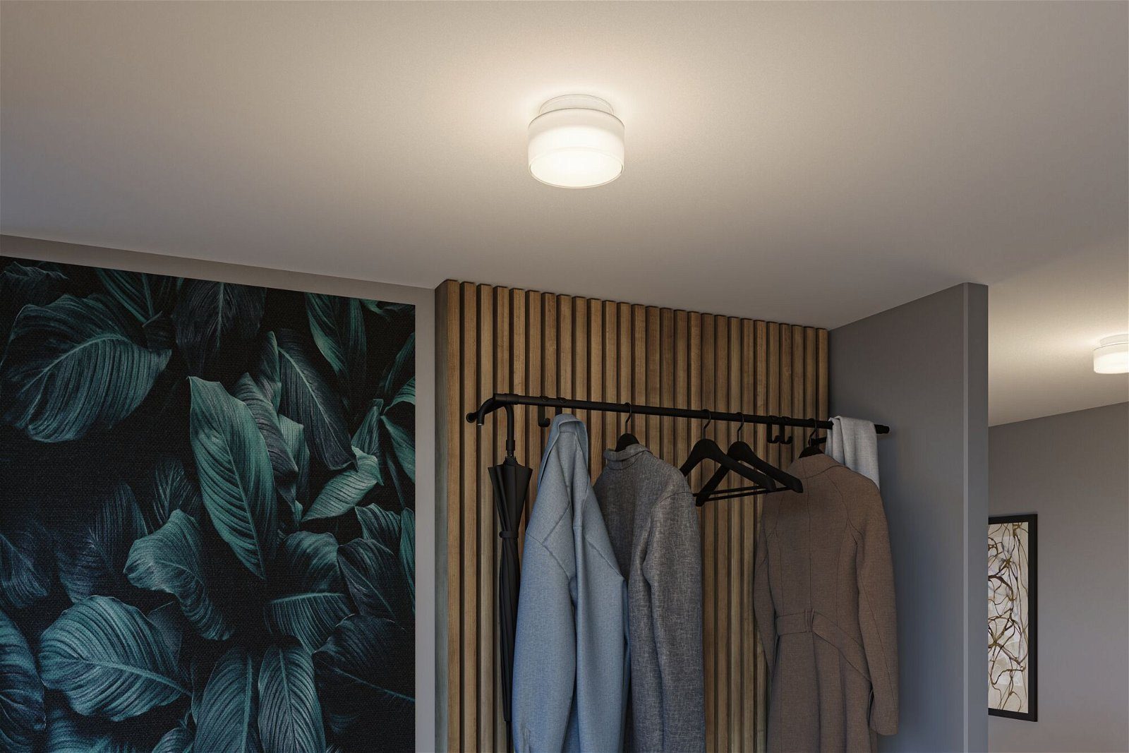 Paulmann Led-plafondlamp Selection Bathroom Maro IP44 1x6,8W rond 155mm 3000K Wit Kunststof