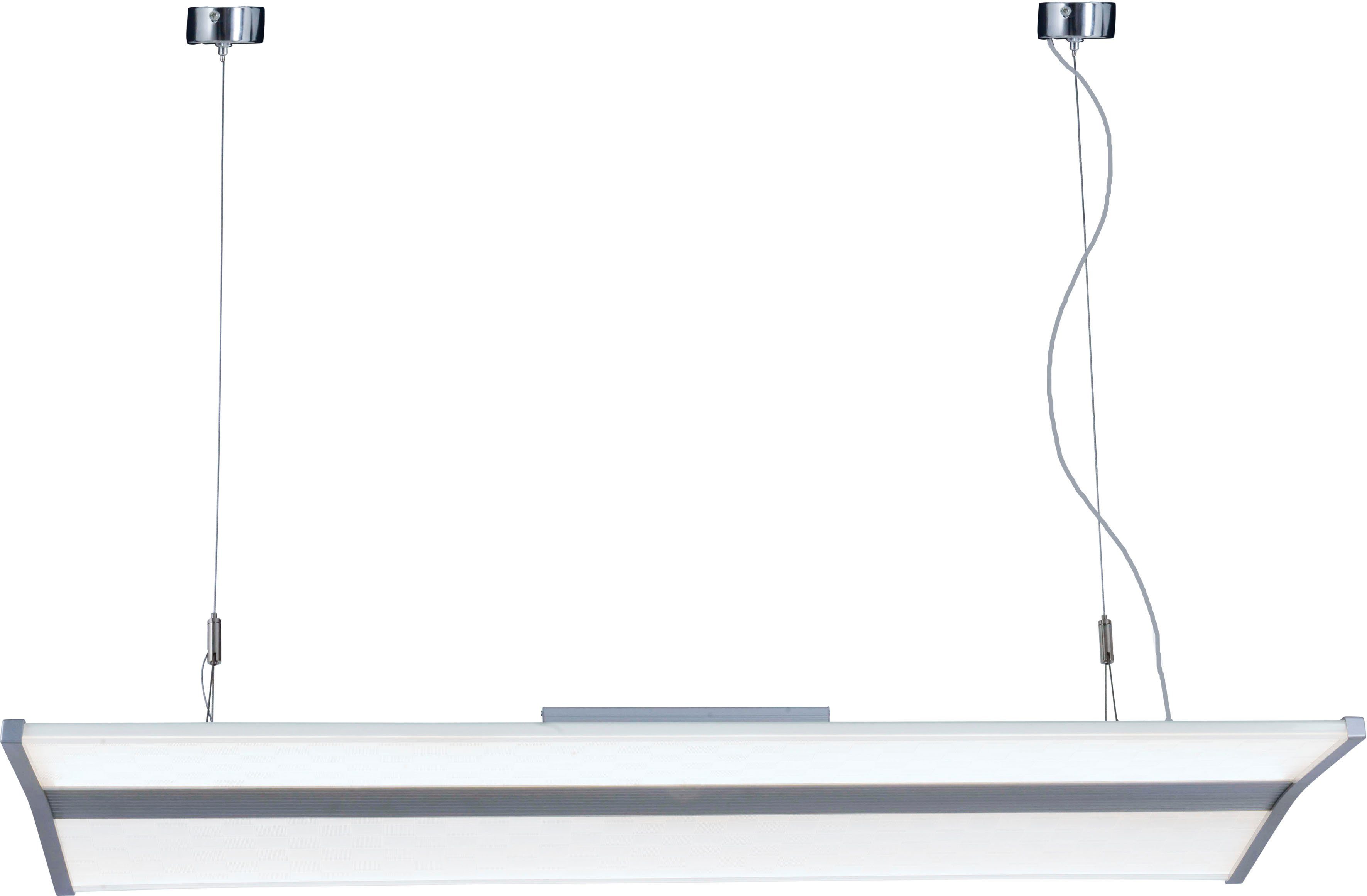 näve Led-hanglamp Kantoor/werkkamer kleur grijs lichtkleur neutraal wit L: 80 cm B: 30 cm (1 stuk)