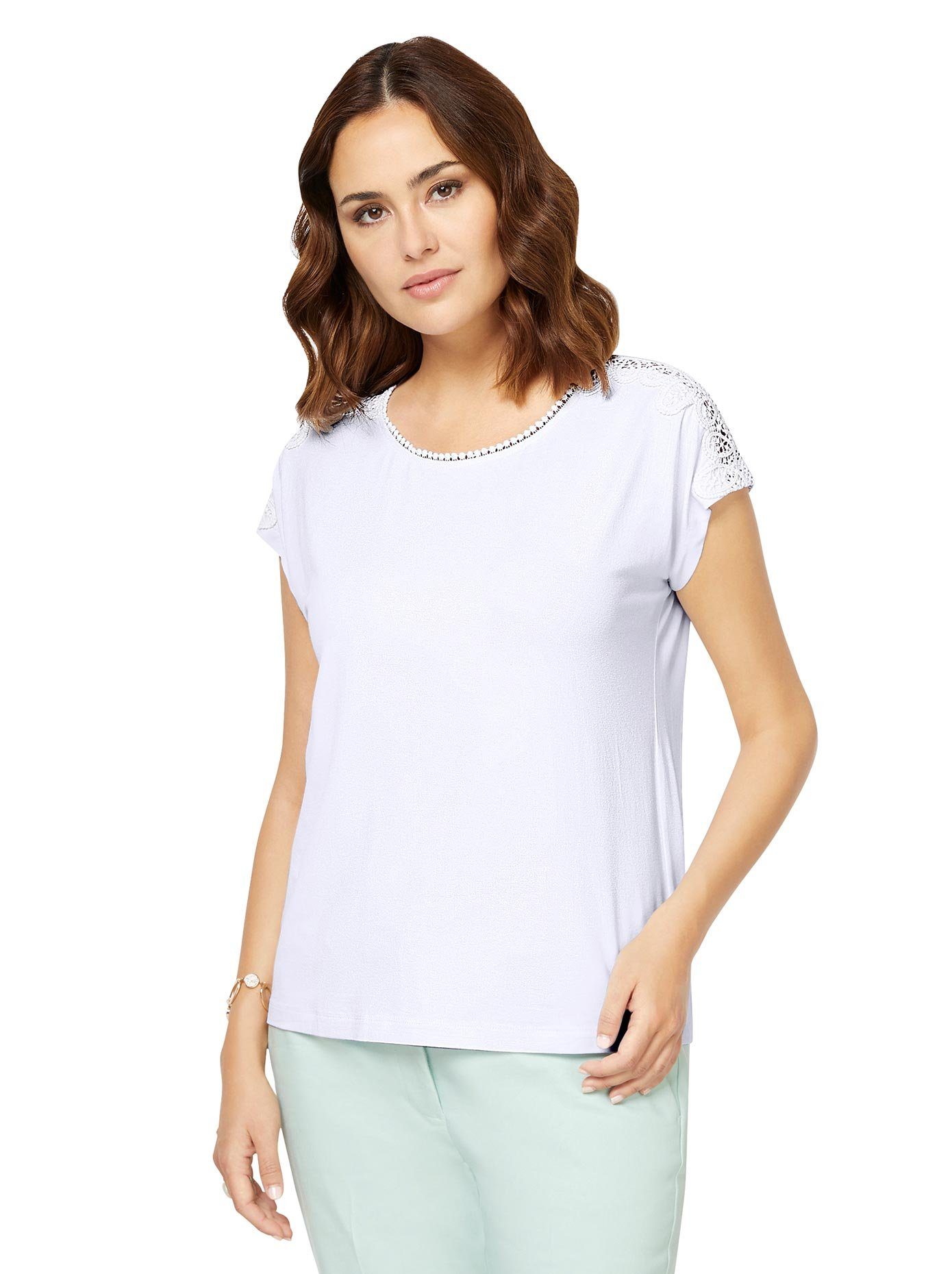 Creation L Kanten Shirt (1-delig)
