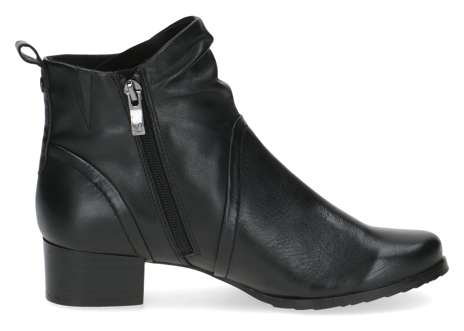 Caprice Laarsjes blokhak, ankleboots, comfort schoen in breedte h (=zeer breed)