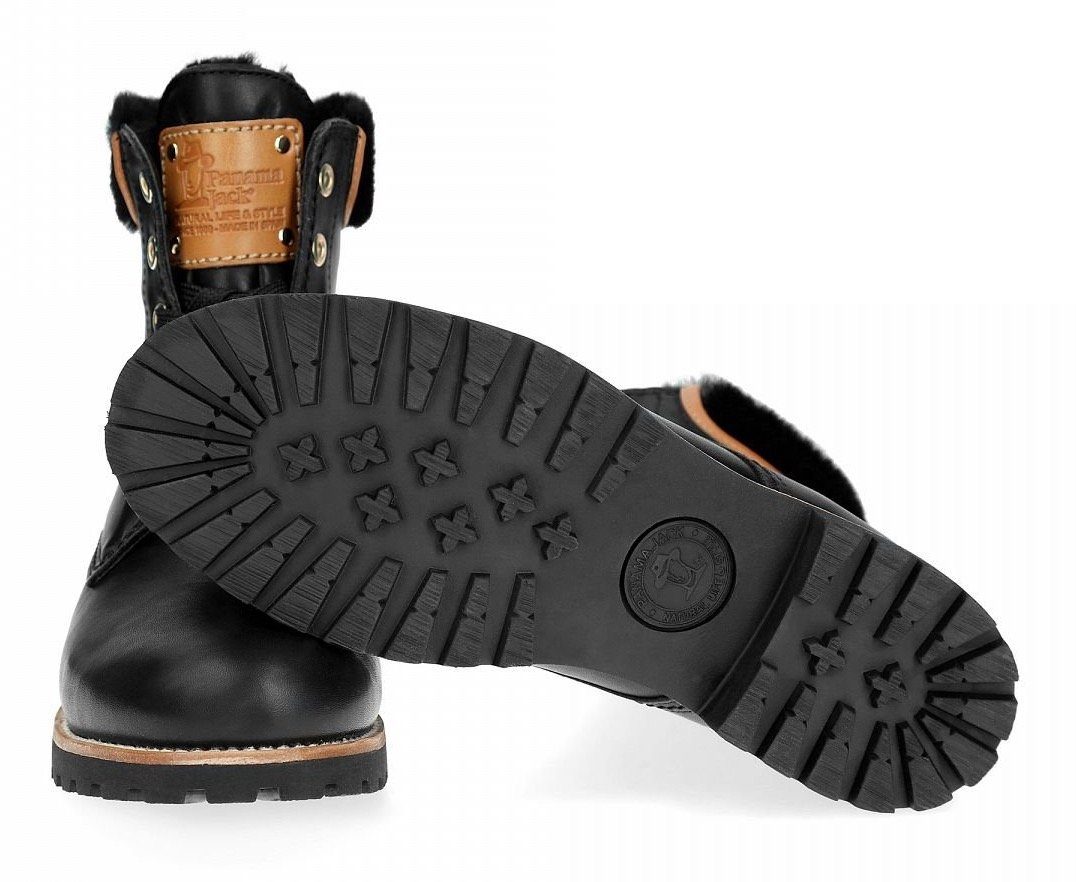 Panama Jack Winterlaarzen lace-up boots, ankle boots with logo embossing