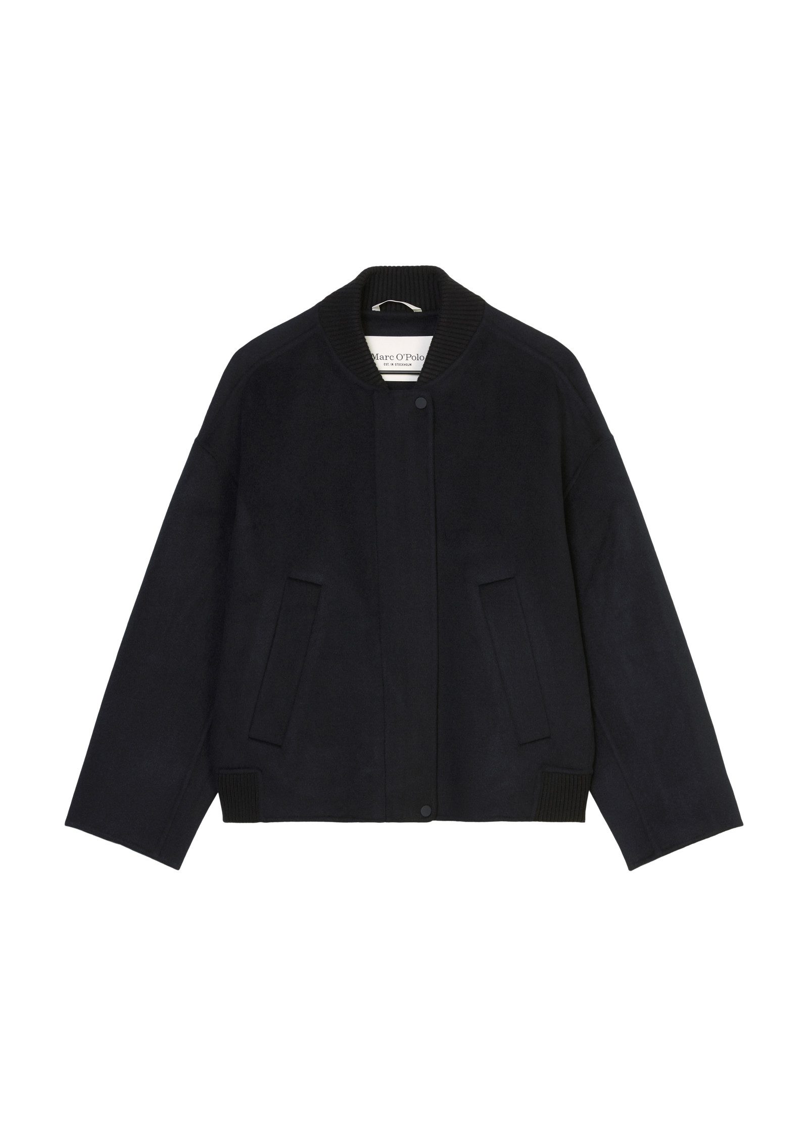 Marc O'Polo Blouson met de kenmerkende ribbrei-details
