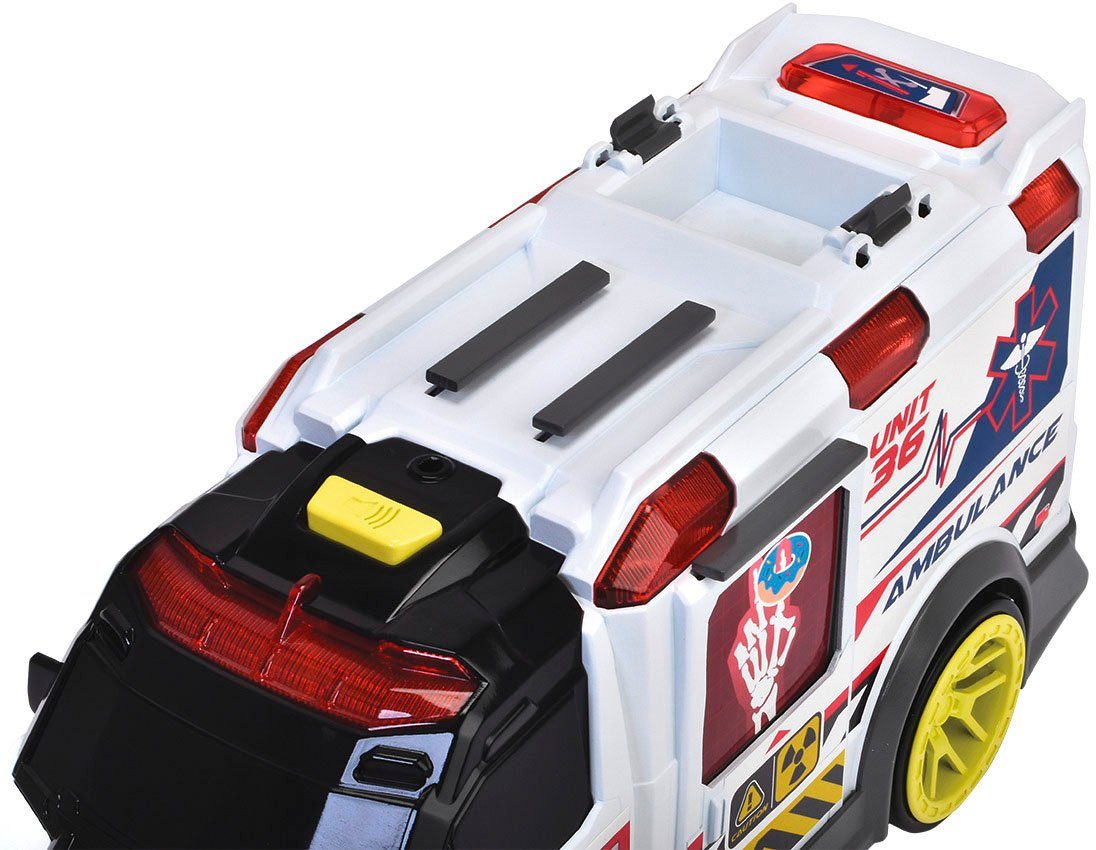 Dickie Toys Speelgoed-ambulance Ambulance met licht en geluid