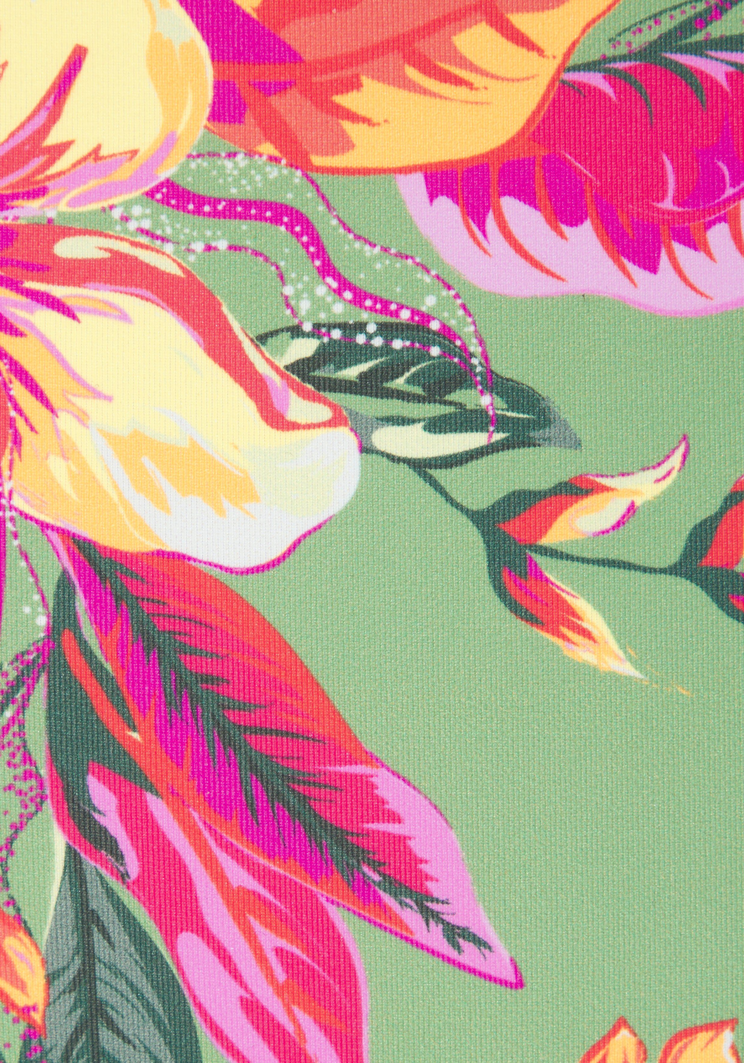 Lascana Bikinibroekje MALIA in korte brazilië-vorm met tropische print