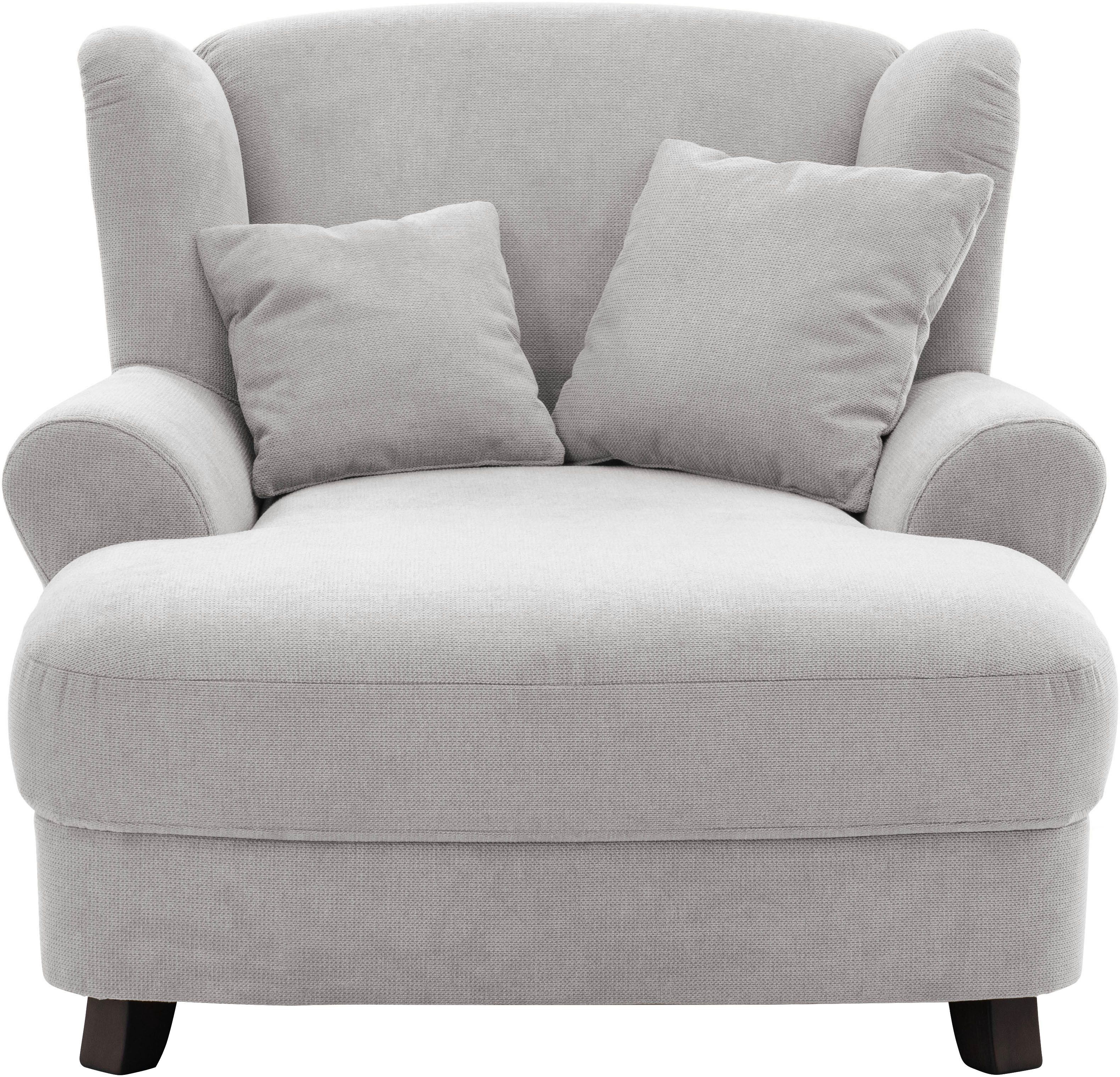 Home affaire XXL-fauteuil Oase met golvenondersteuning en 2 decoratieve kussens