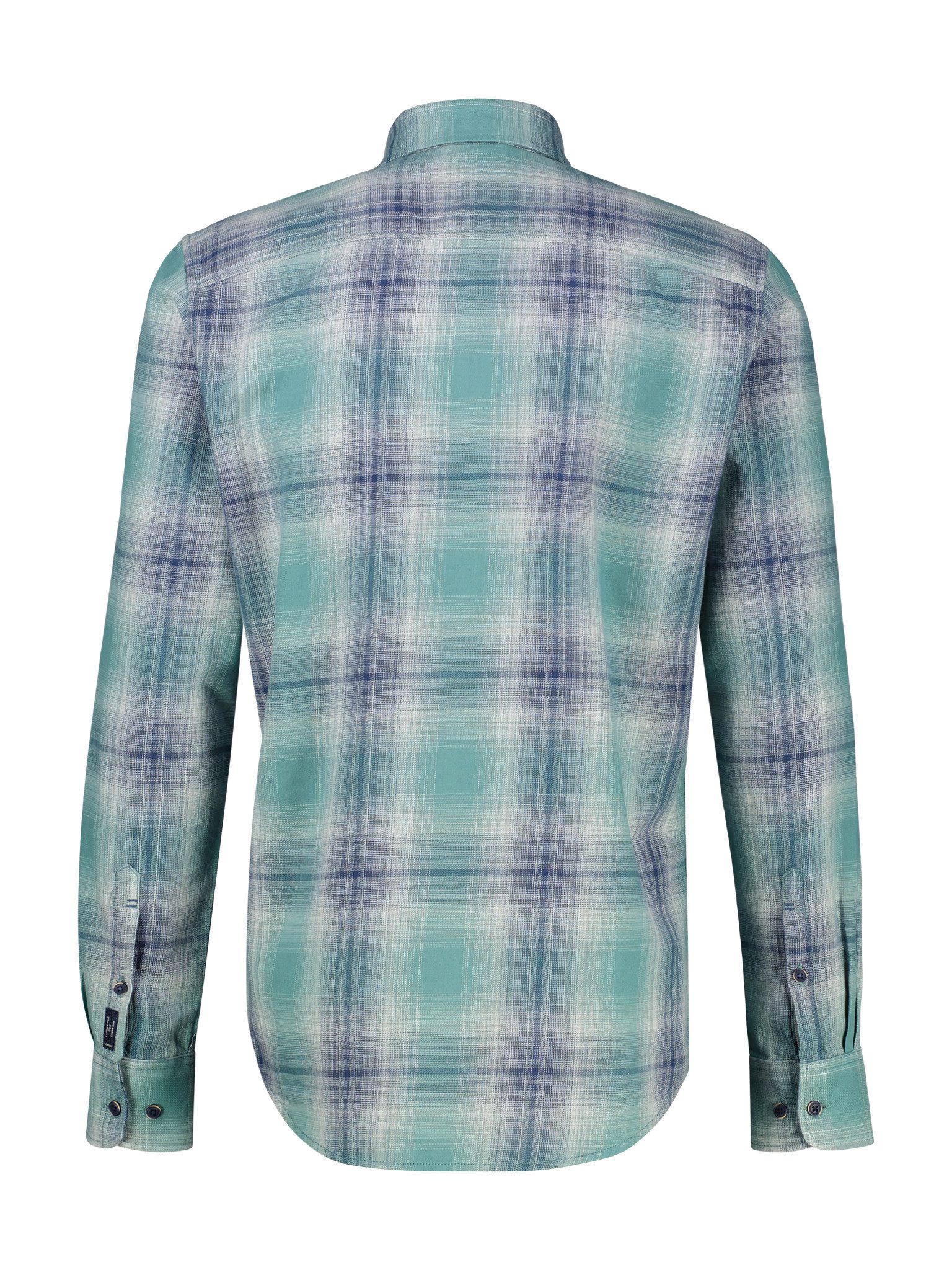 Lerros Overhemd met lange mouwen met ruitpatroon