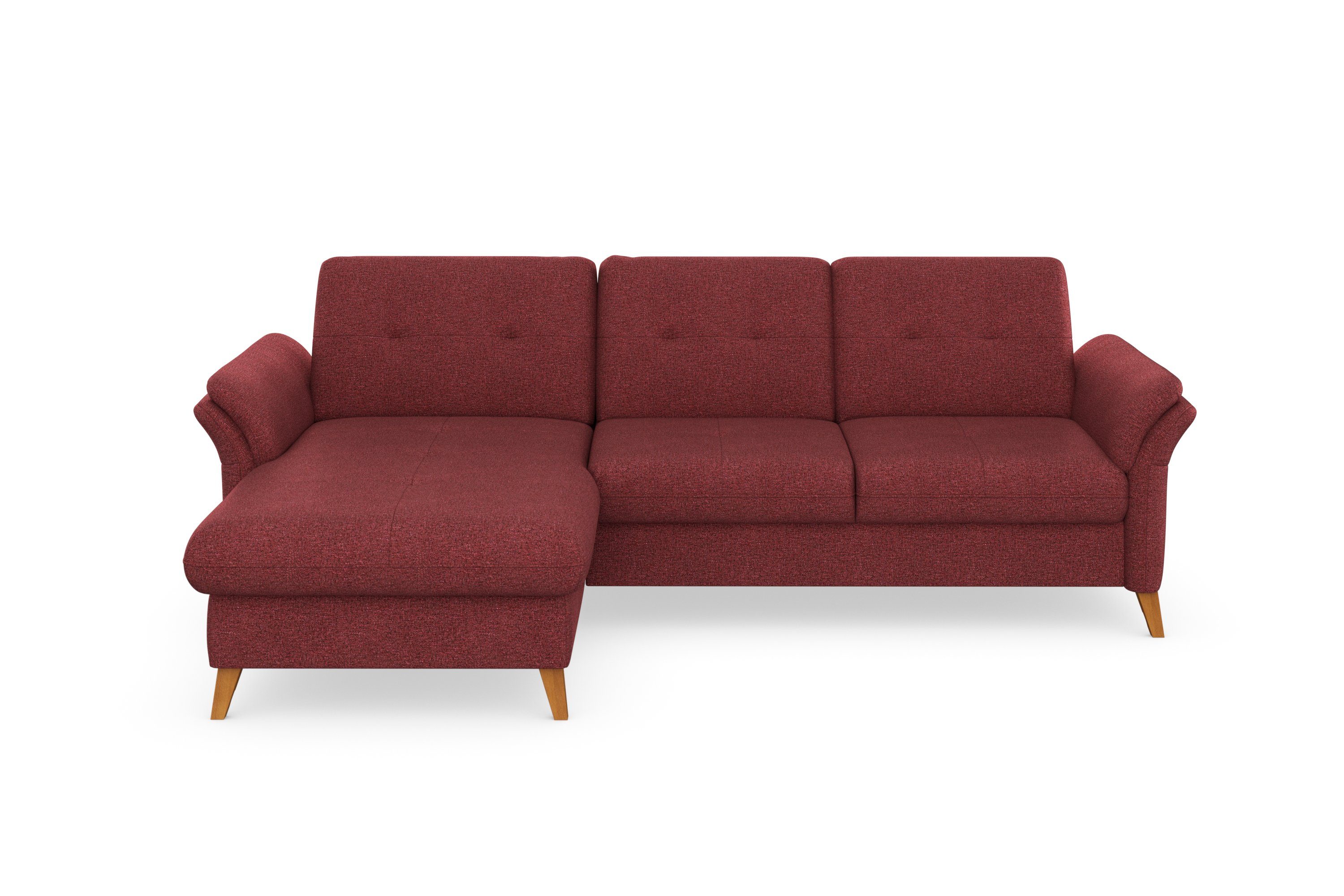 sit&more Hoekbank Göteborg Zitdiepteverstelling en binnenvering, naar keuze met slaapfunctie