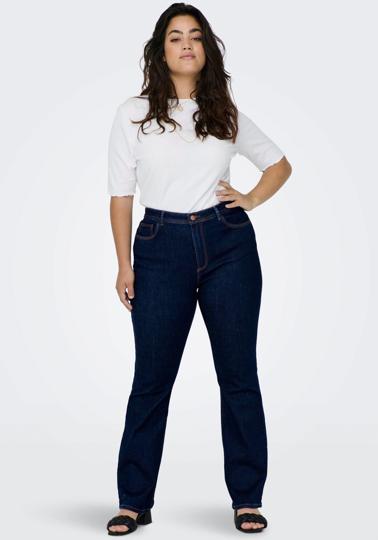 ONLY CARMAKOMA Wijd uitlopende jeans CARSALLY