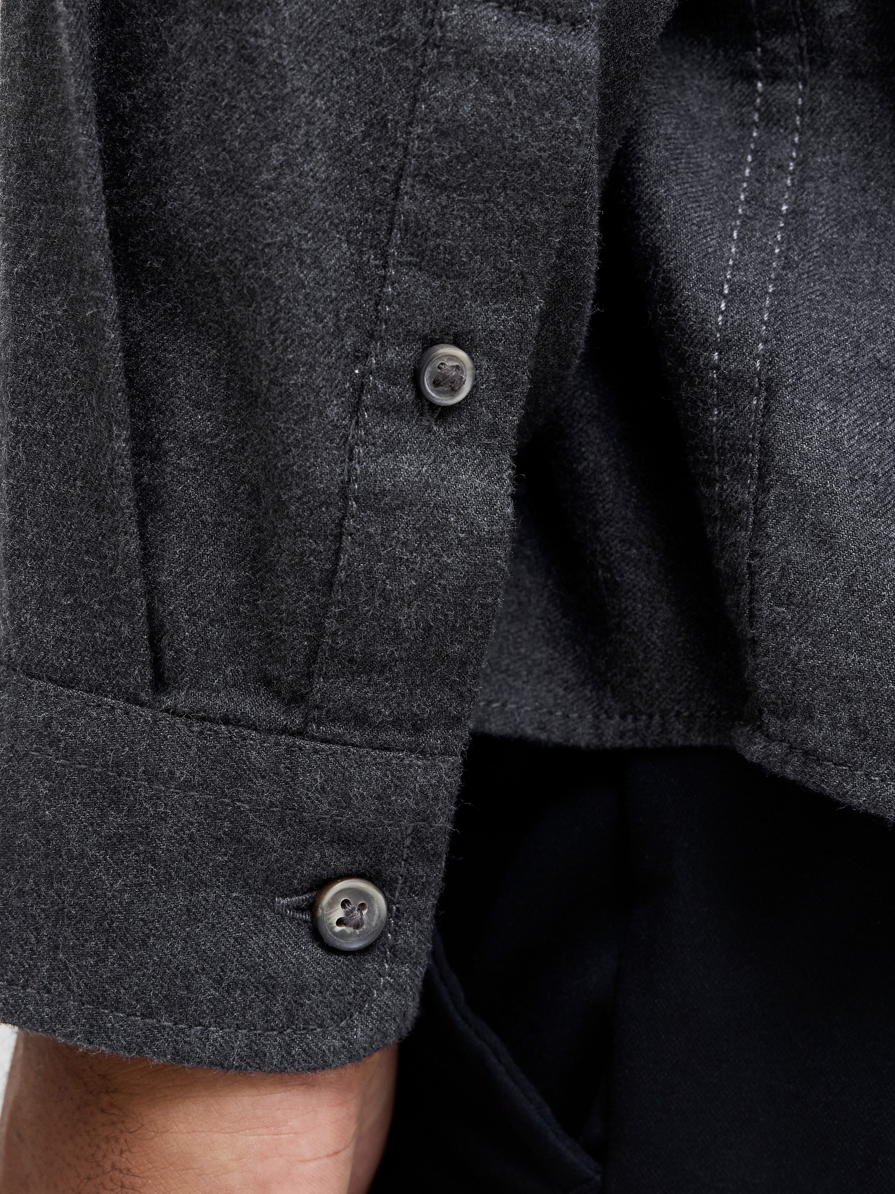 Jack & Jones PlusSize Overhemd met lange mouwen JJECLASSIC MELANGE SHIRT L/S SN PLS