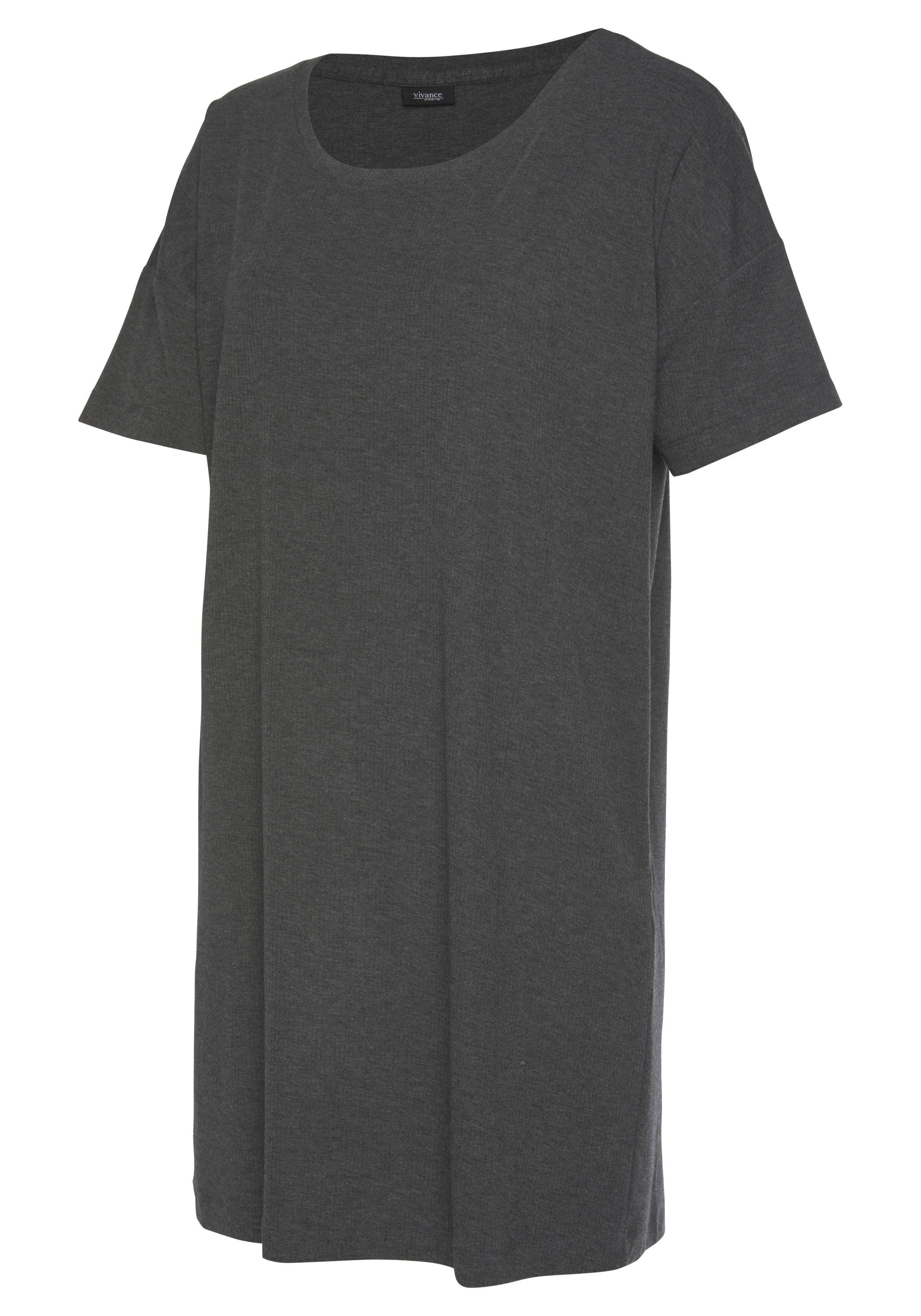 Vivance Dreams Big-shirt in zachte ribkwaliteit