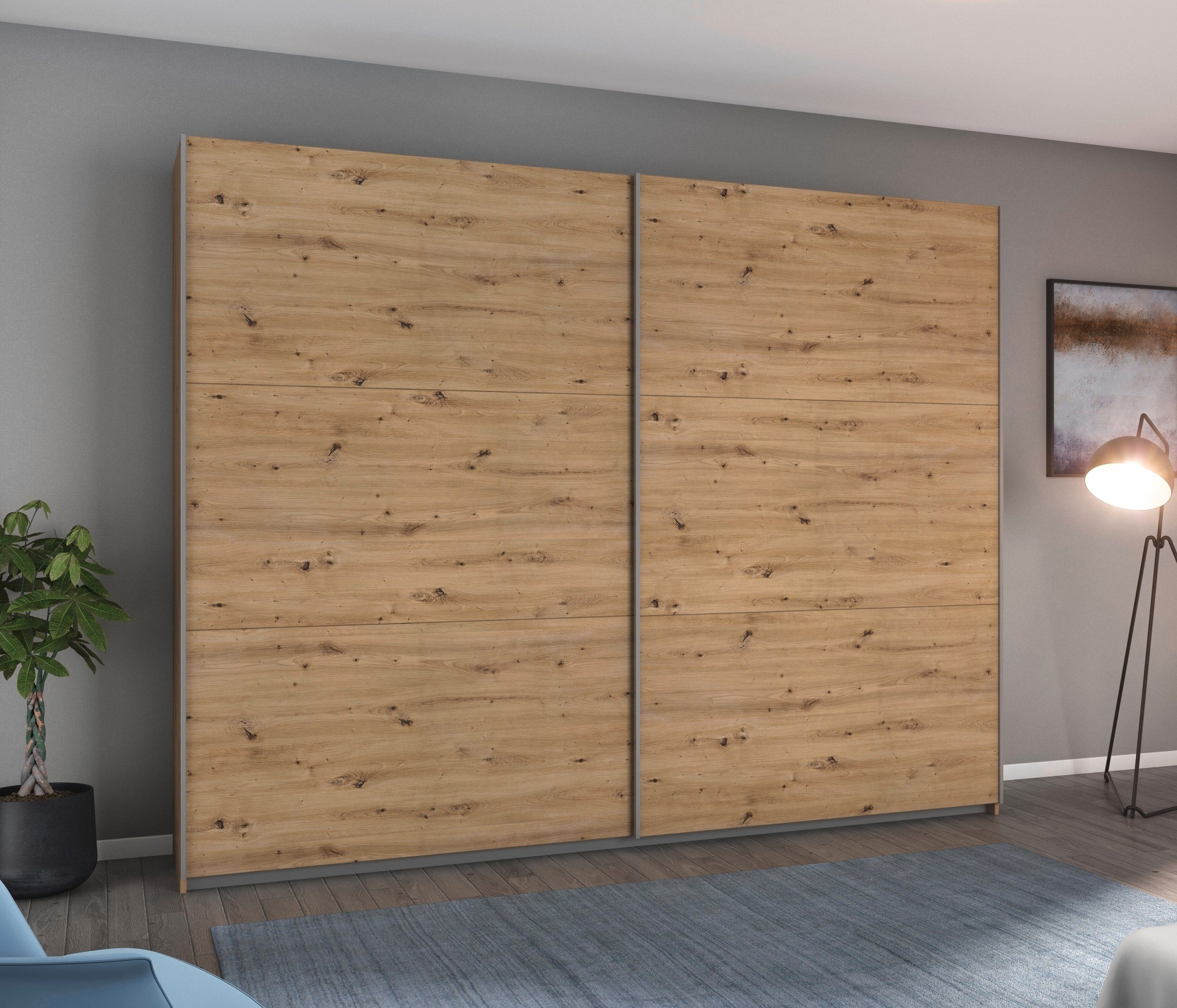 rauch Zweefdeurkast AURELIO kledingkast garderobe TOPSELLER OTTO´s CHOICE 3 verschillende uitrustingsvarianten handgrepen van metaal made in germany