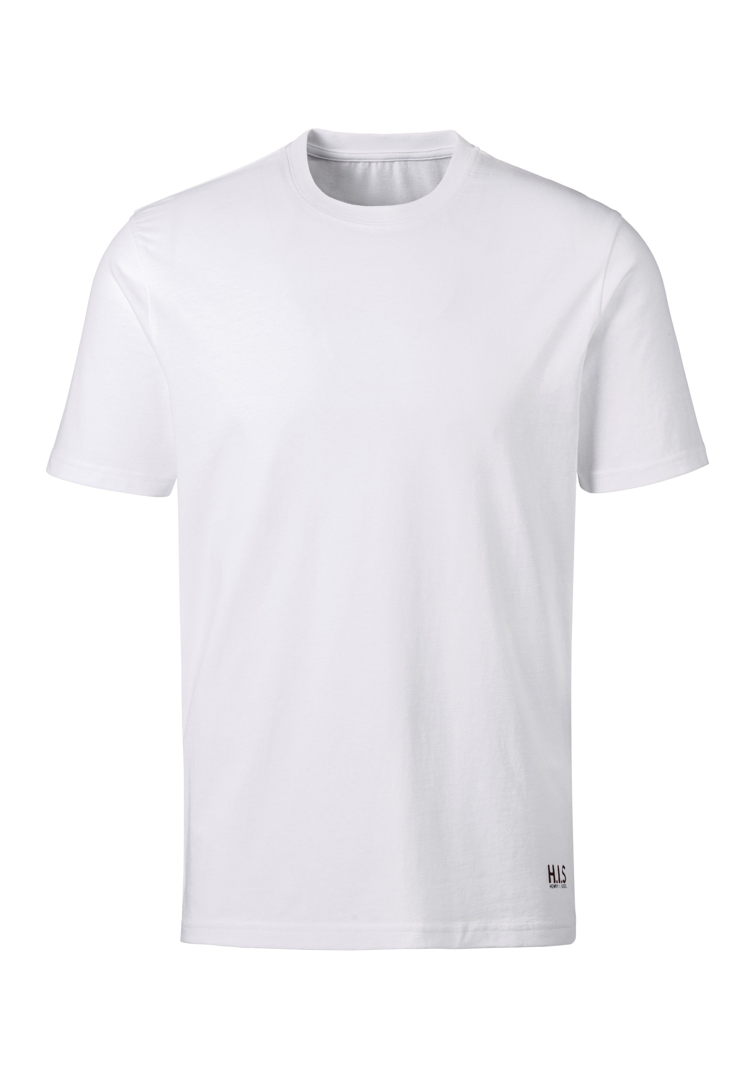 H.I.S T-shirt Onderhemd met ronde hals (Set van 3)