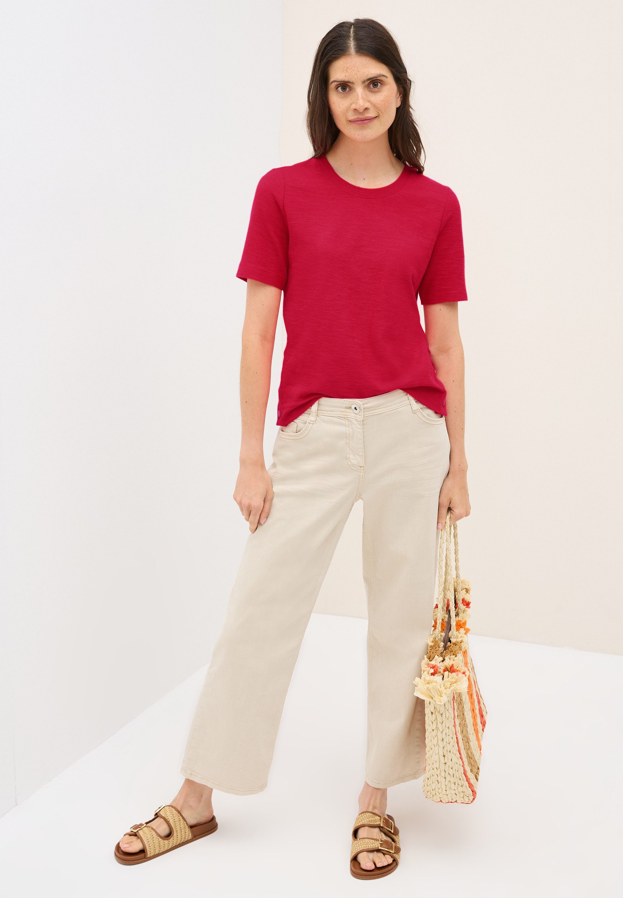 Cecil Shirt met ronde hals