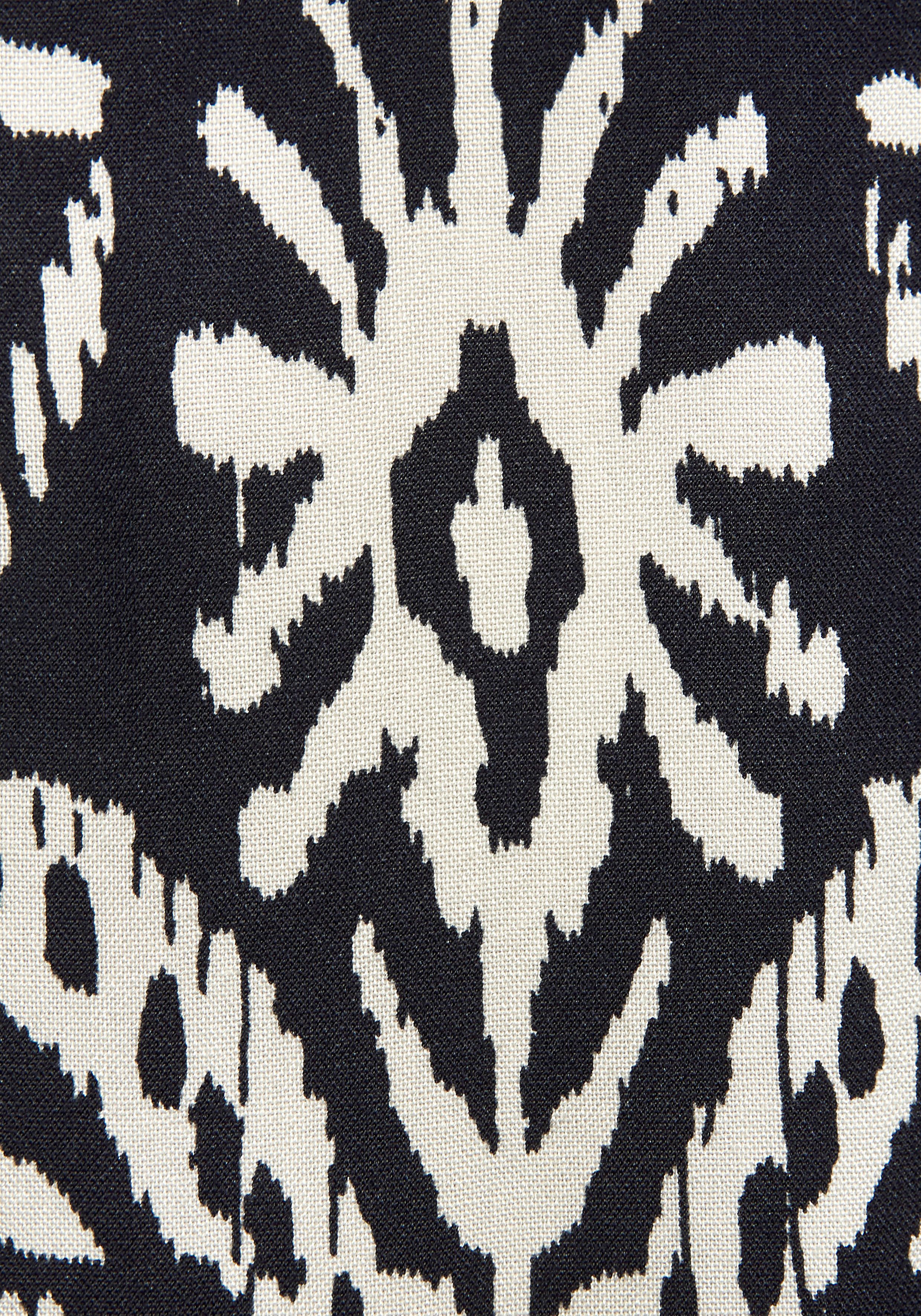 Vivance Lange tuniek met volant aan de zoom, losse blousejurk in boho-stijl, strandjurk