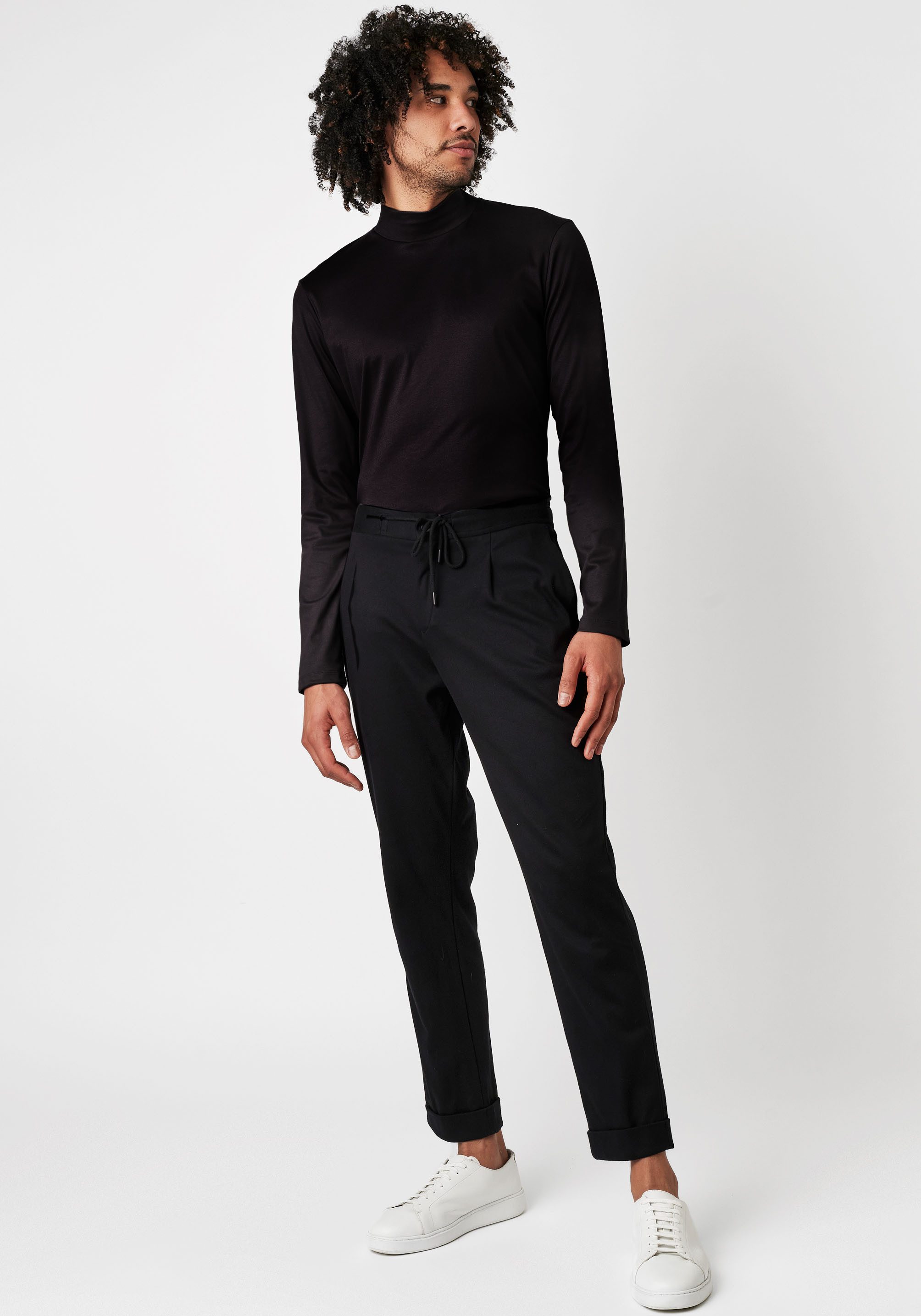 Desoto Colshirt Casual Turtleneck Met een ronde hals