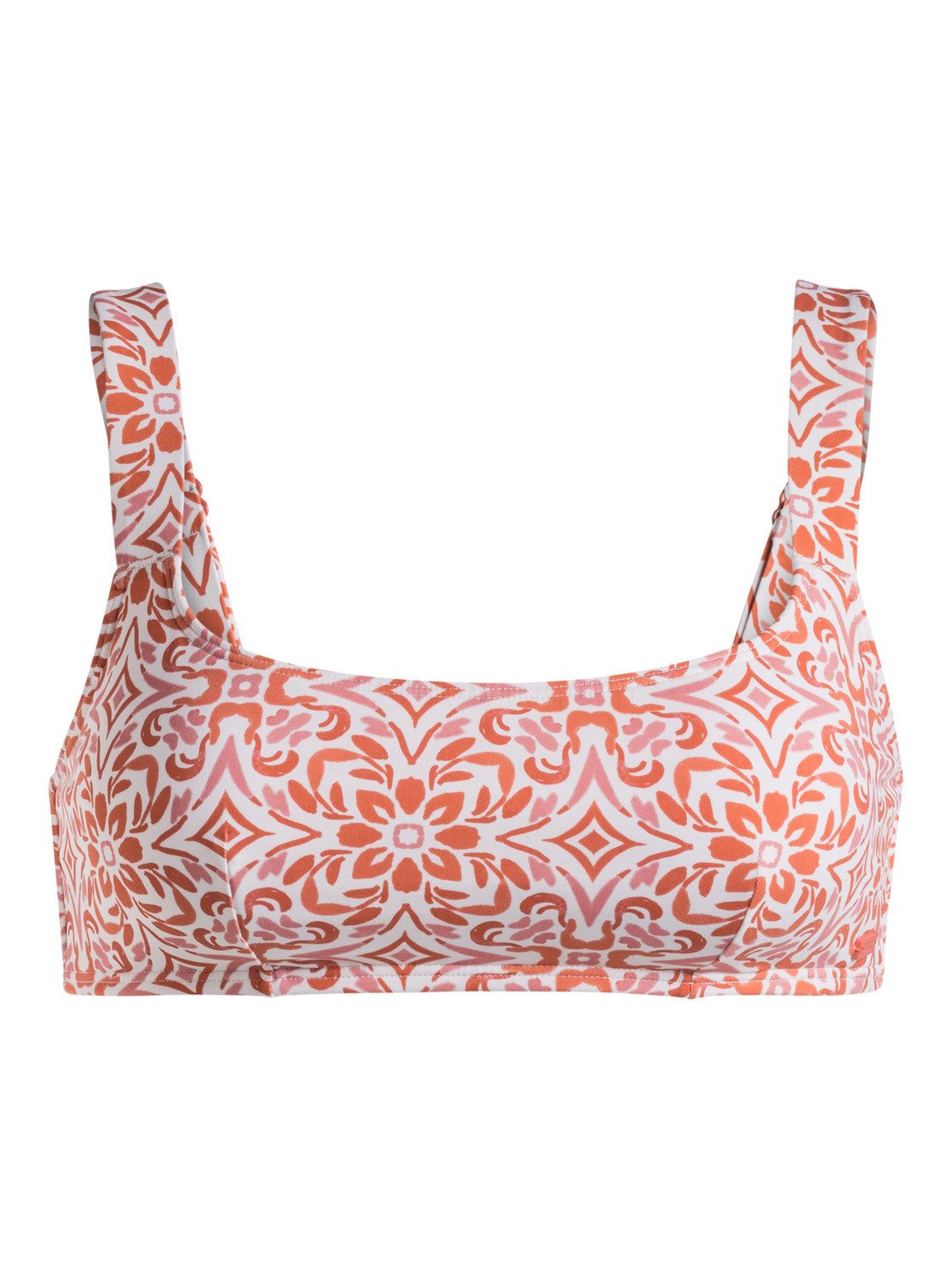Roxy Zwemshirt Fresco Tile dames tankini's met beugel maat XS wit