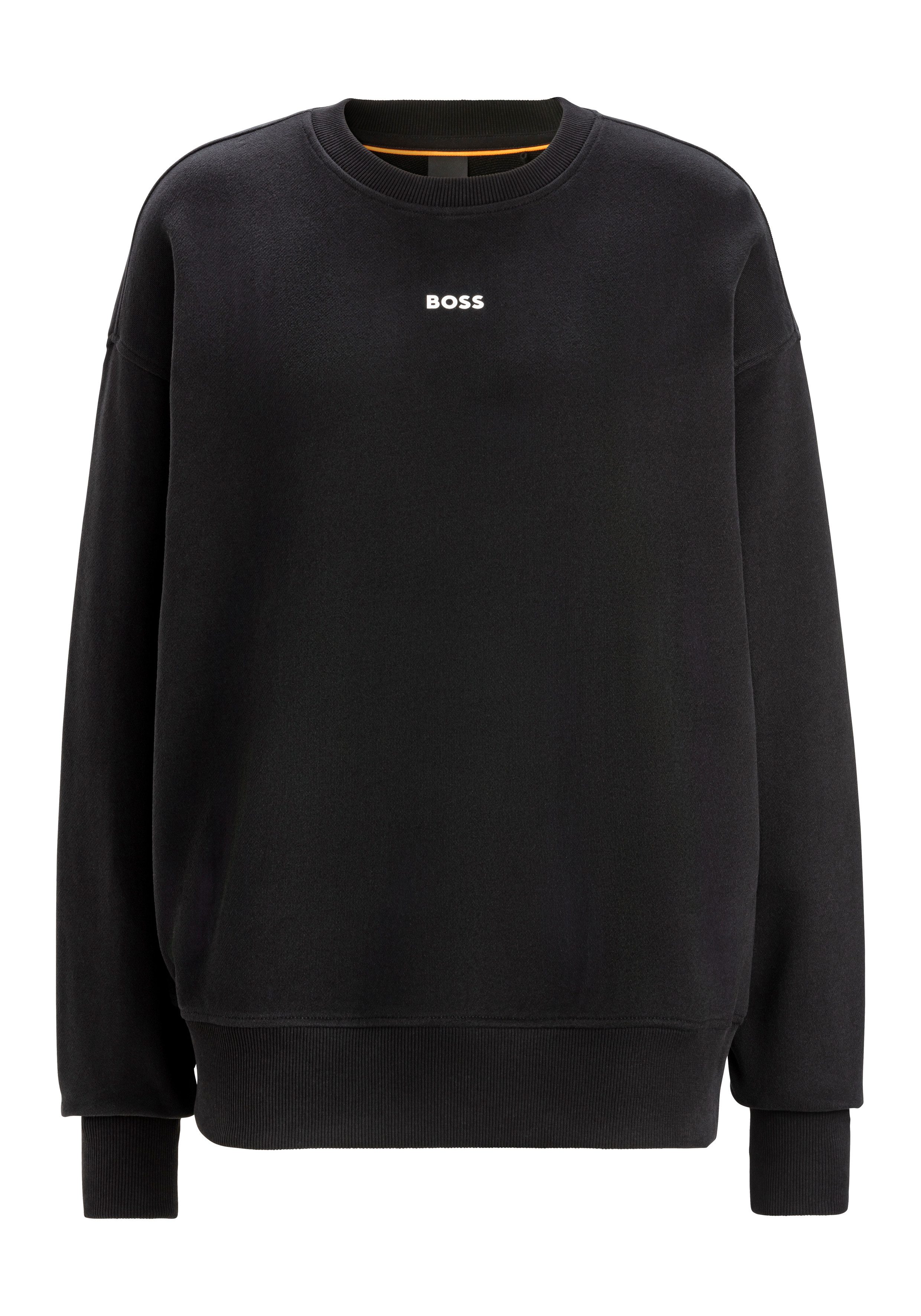 Boss Orange Sweatshirt C_Eteia_Small_Logo met geborduurd boss-logo