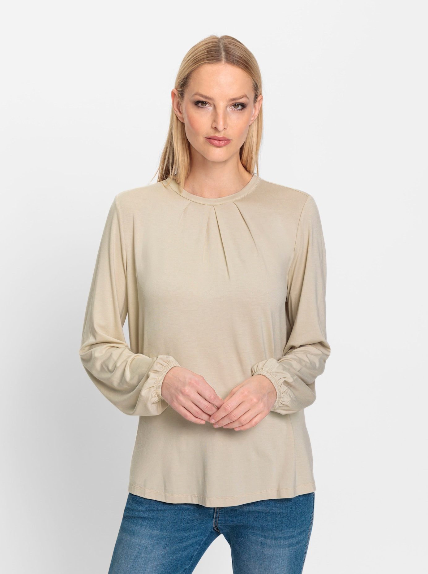 Heine Shirt met lange mouwen Shirt (1-delig)