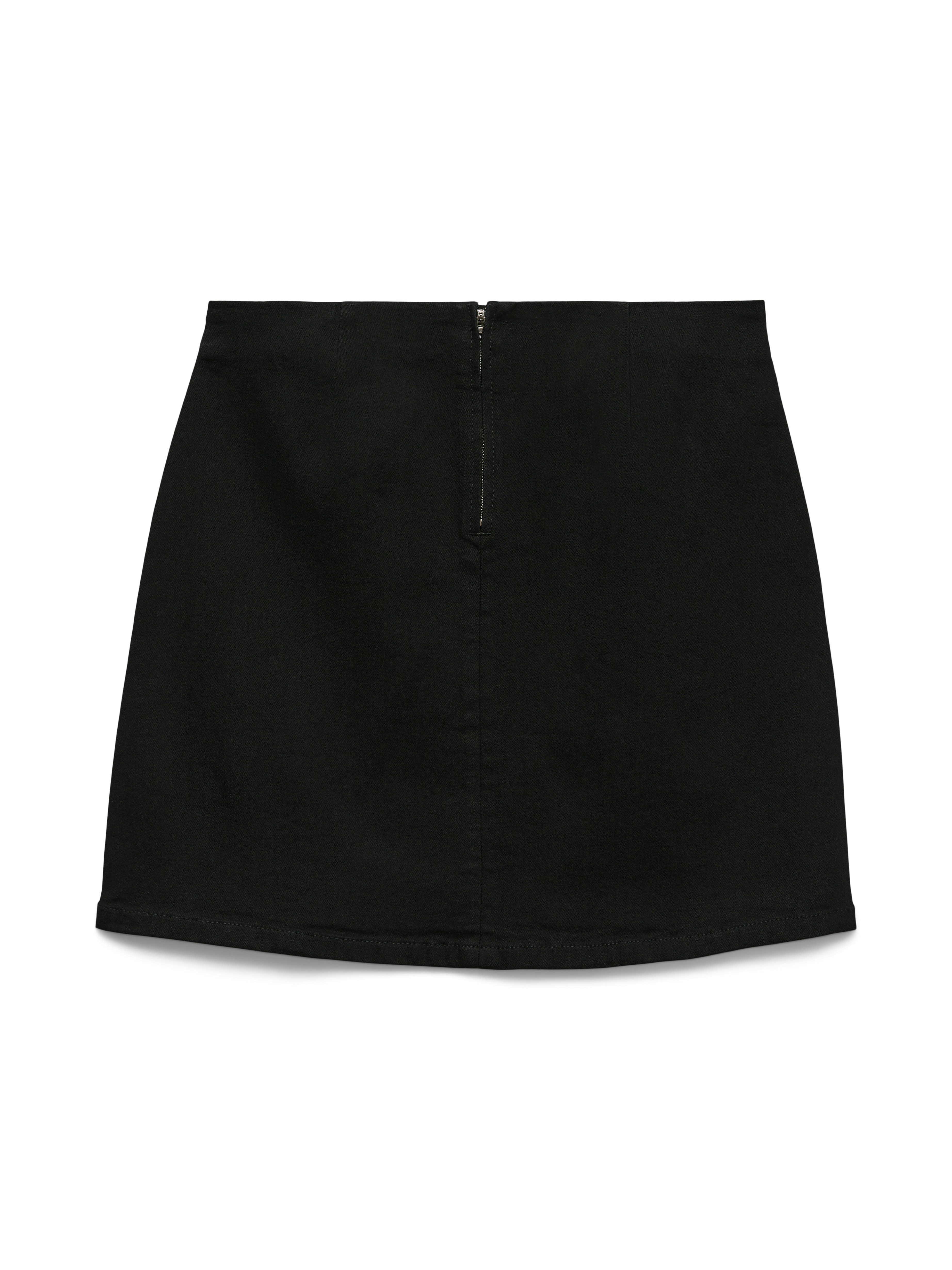 Vero Moda Jeans rok VMNELLY HR SHORT SKIRT DNM MIX NOOS