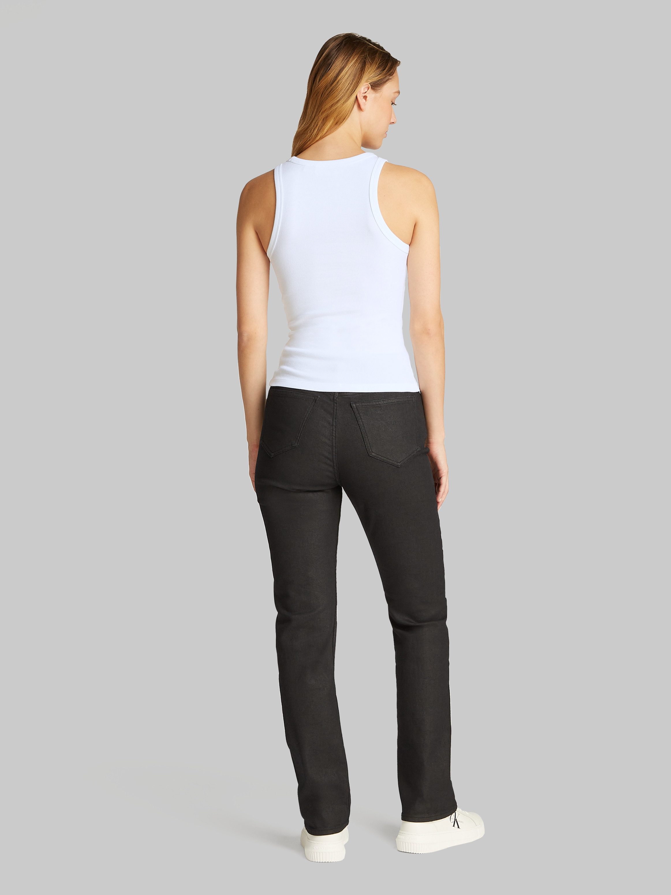 Calvin Klein Tanktop WOVEN LABEL RIB TANK TOP