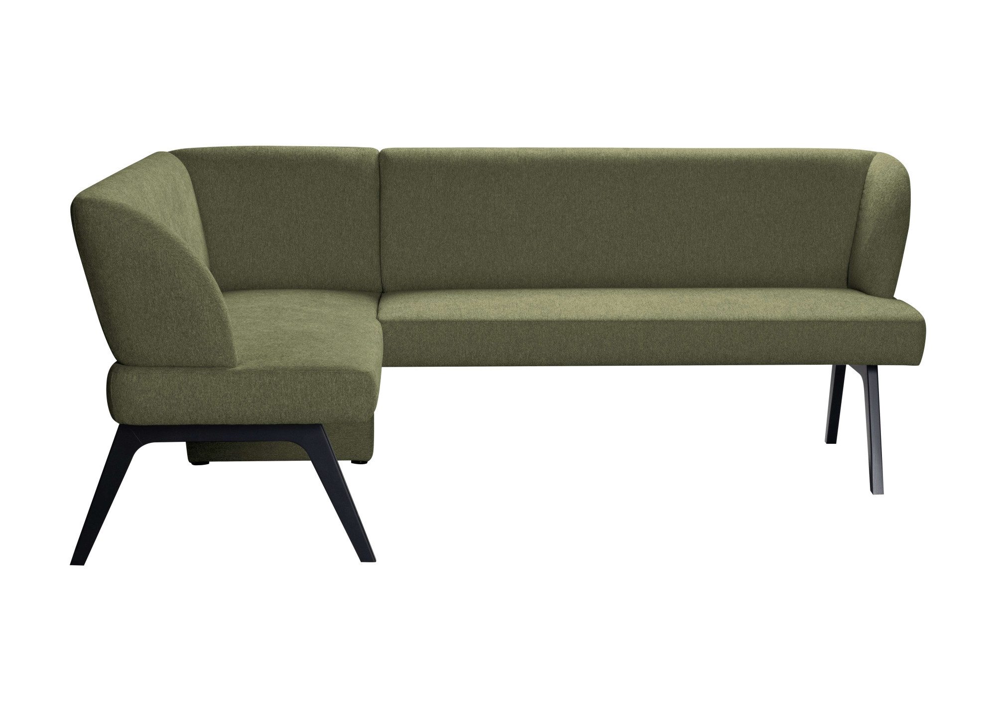 Home affaire Hoekbank Aretha keukenbank, kussenbank, eettafelbank, breedte 215 cm Moderne bank in mooie kleuren, nosagvering, aantal zitplaatsen: 5