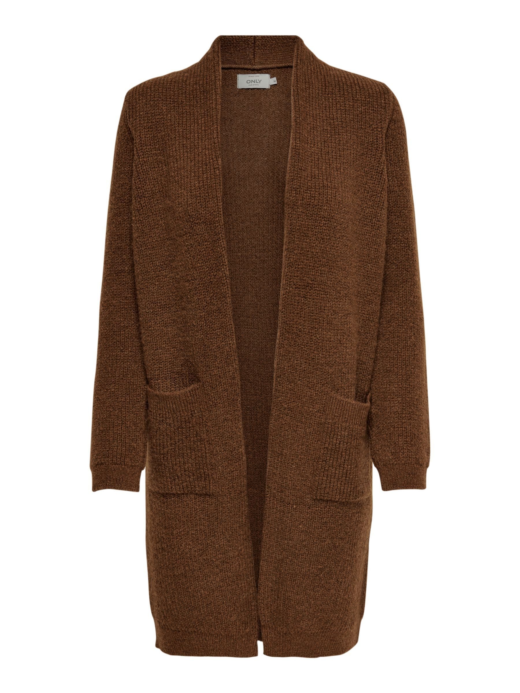Only Lang vest ONLJADE L/S cardigan KNT NOOS