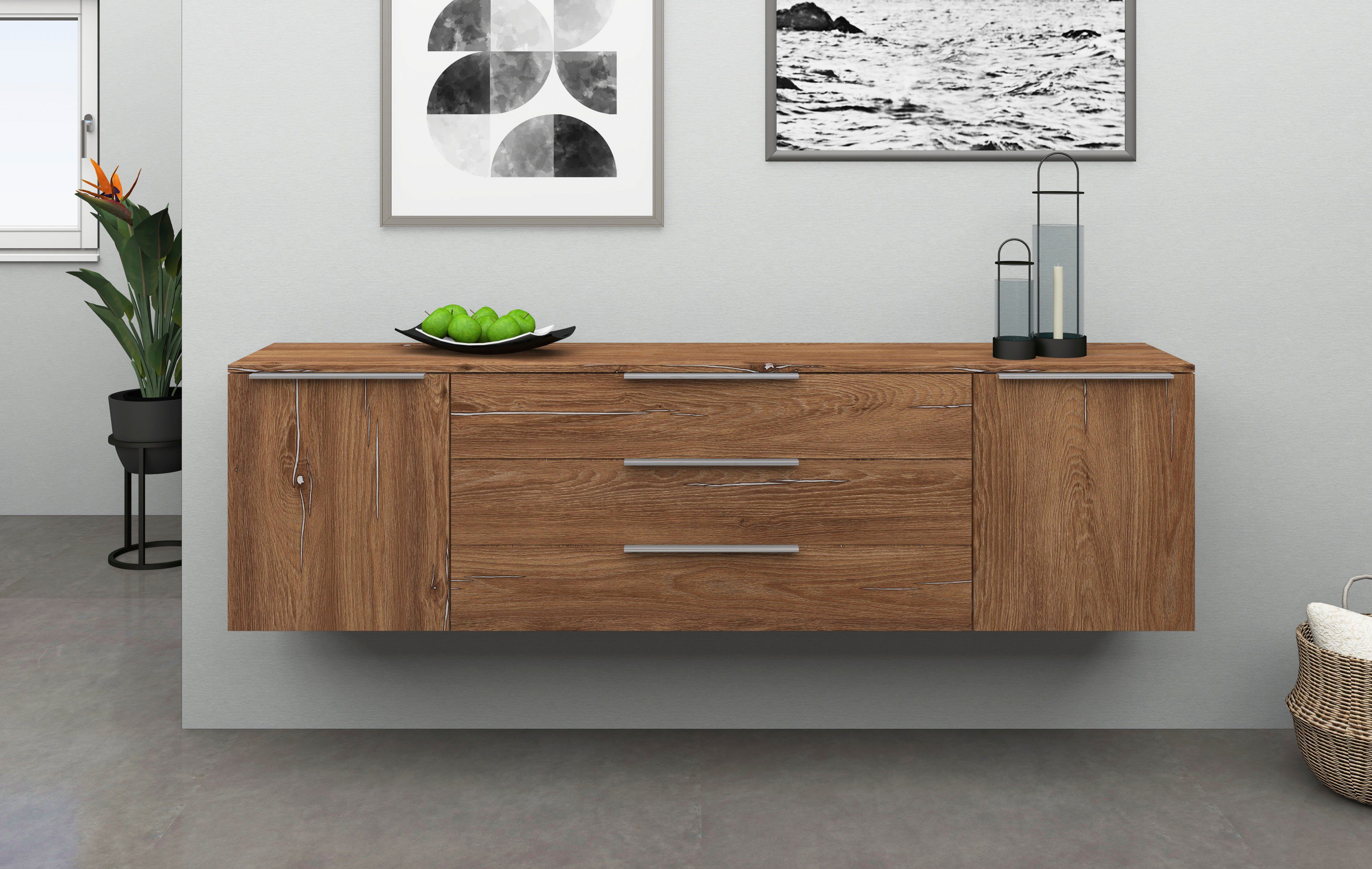 borchardt Möbel Dressoir Oliva Breedte 166 of 200 cm
