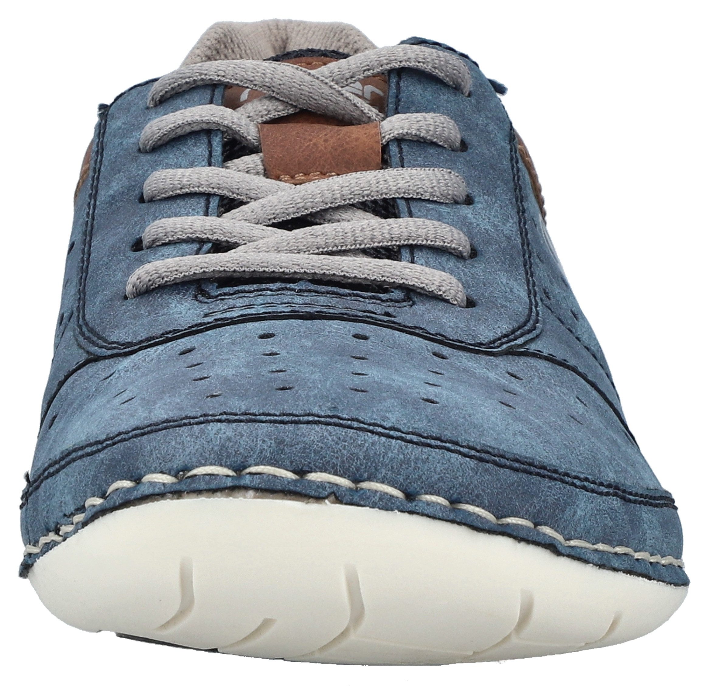 Rieker Sneakers , veterschoen, lage schoen, vrijetijdsschoen met memosoft binnenzool